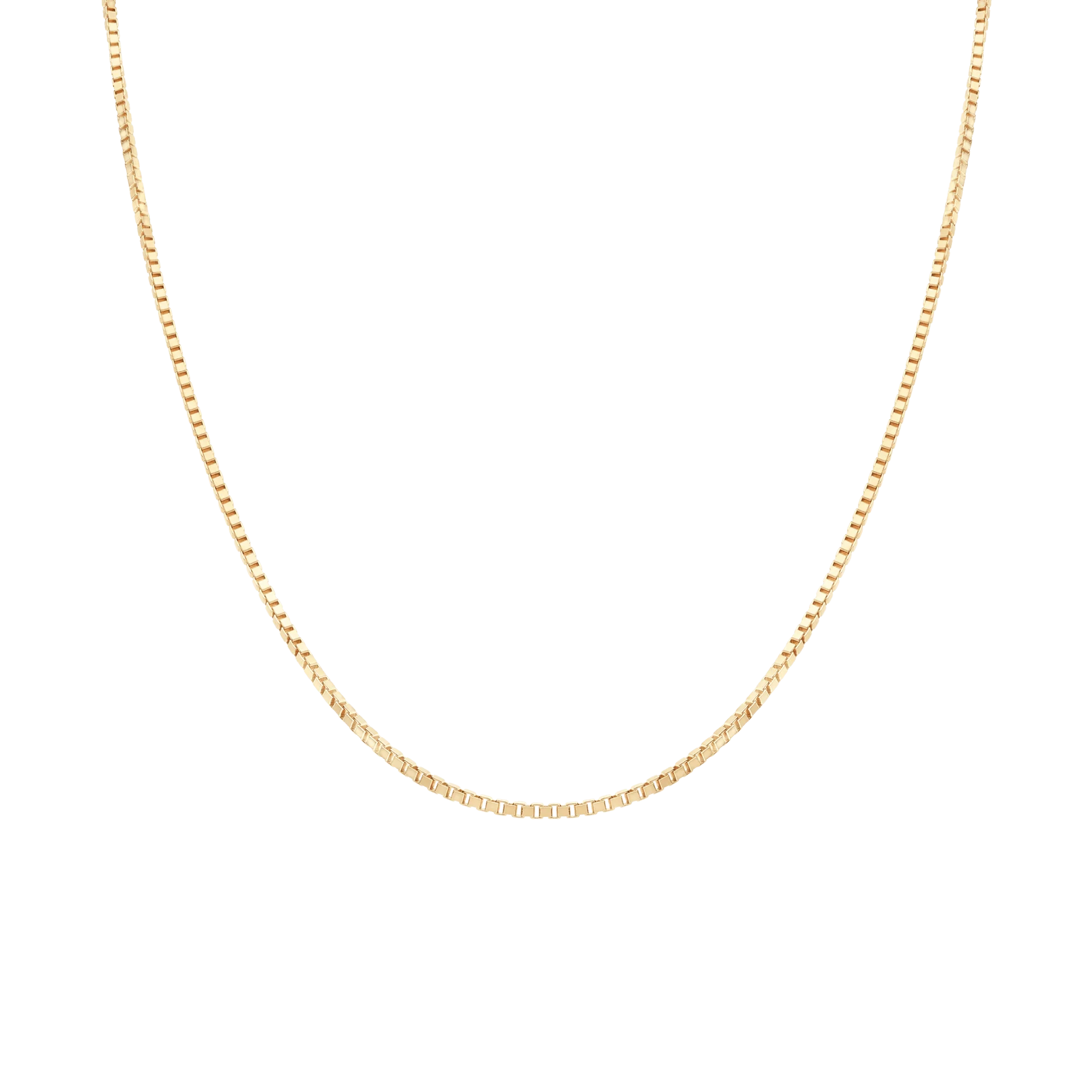 Box Chain 40cm 18K gold - Image 2