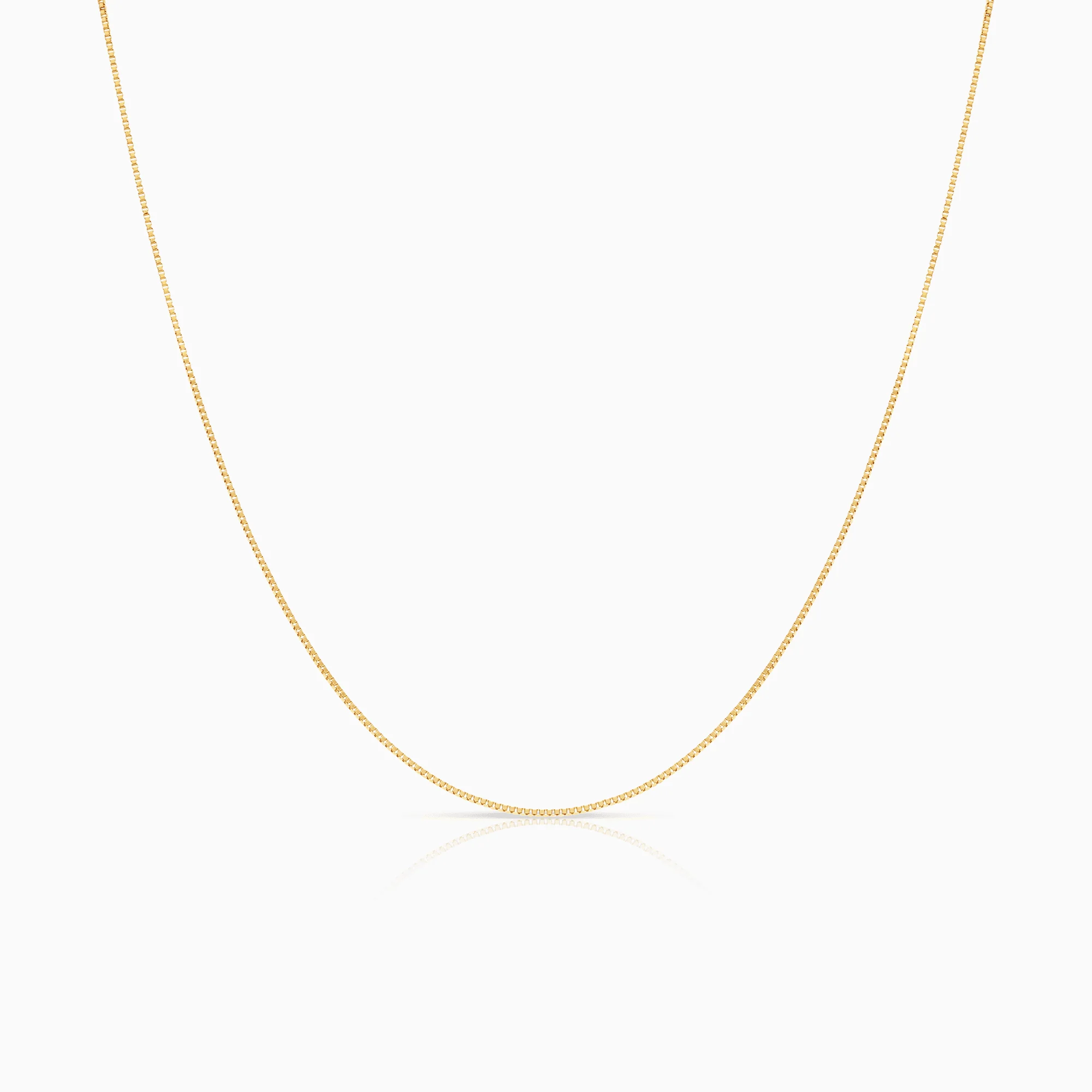 Box Chain 40cm 18K gold