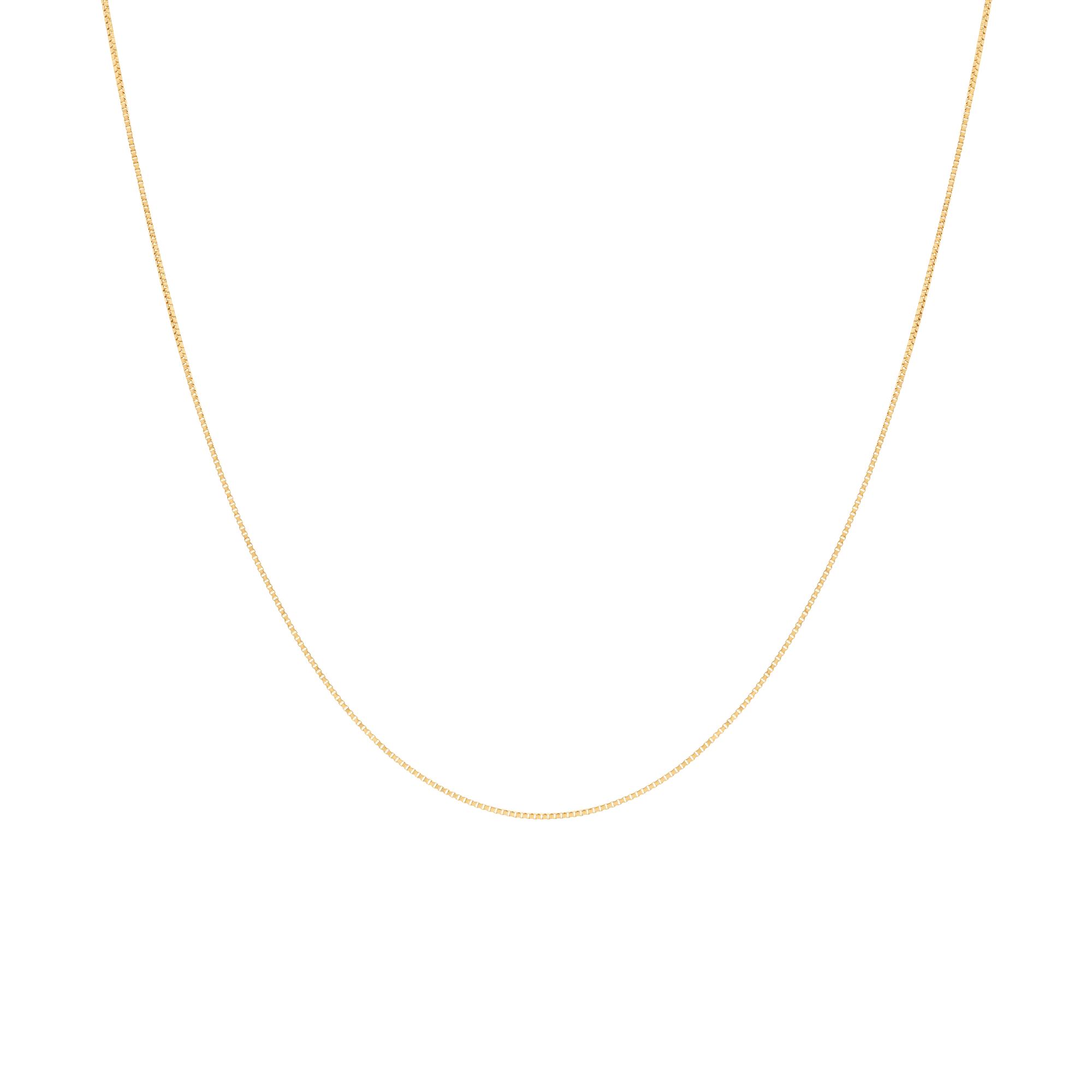Box Chain 40cm 18K gold - Image 2