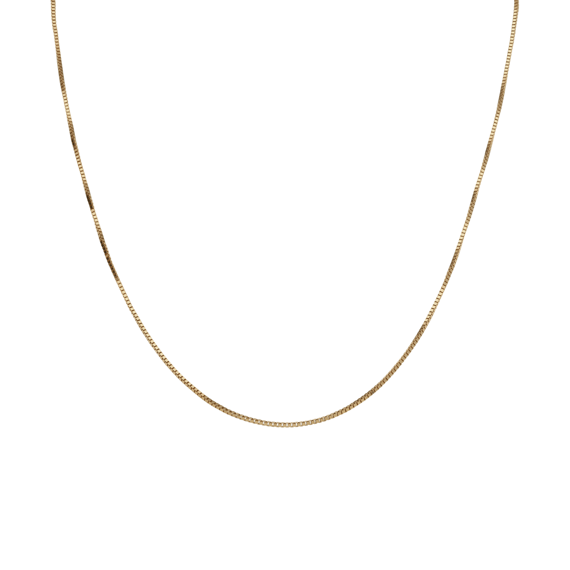 Box Chain 41.5cm 18K gold - Image 2
