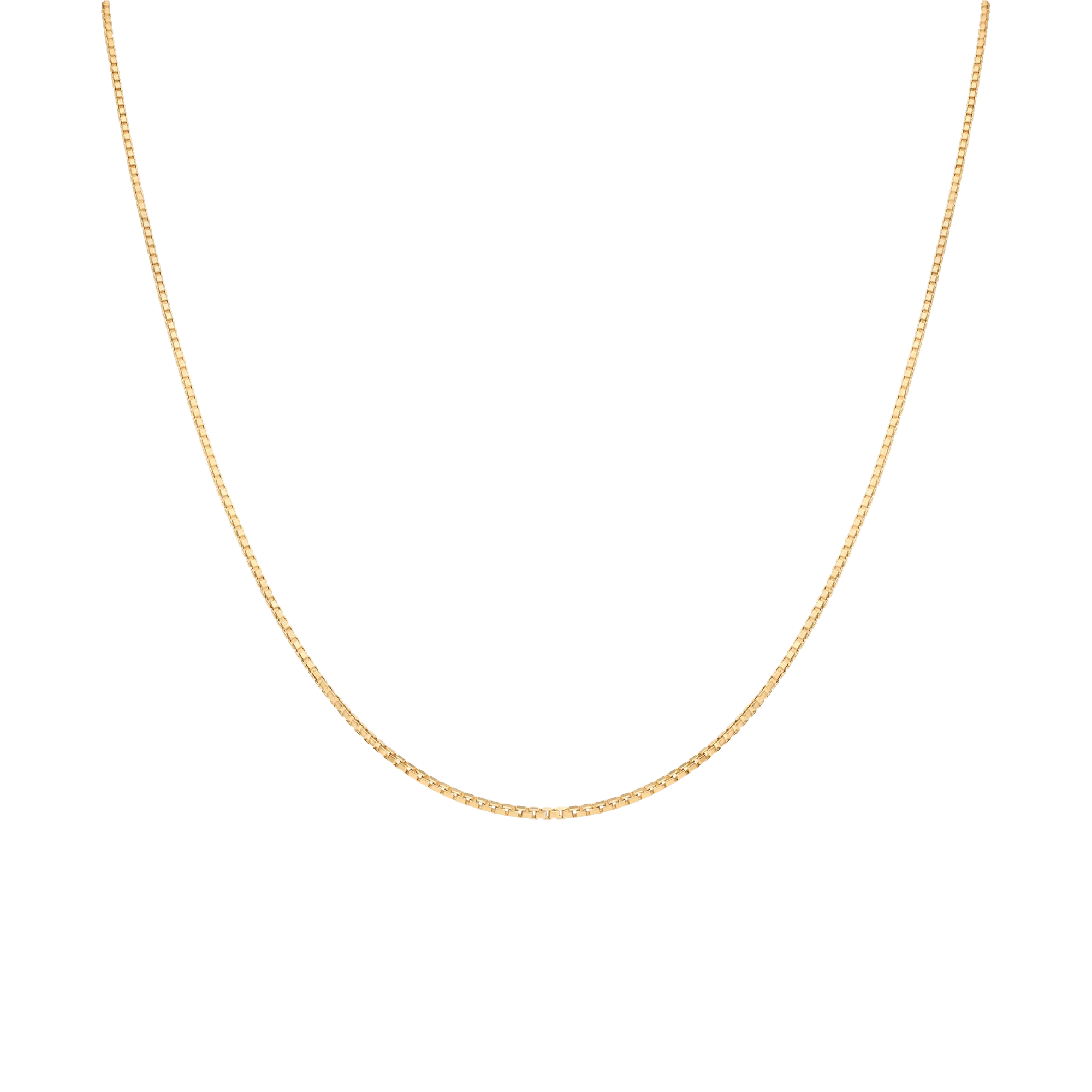 Box Chain 41.5cm 18K gold - Image 2