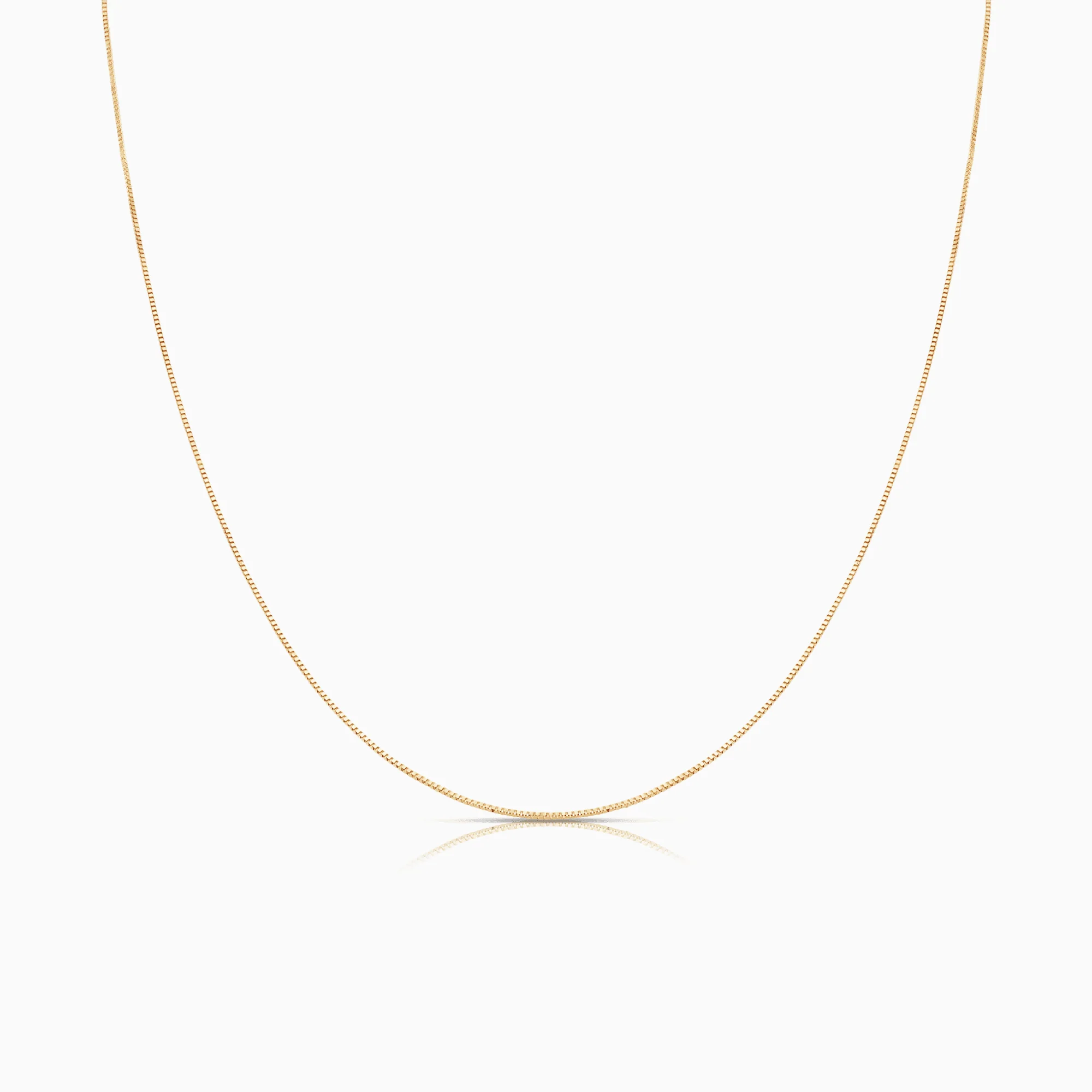 Box Chain 42cm 18K gold