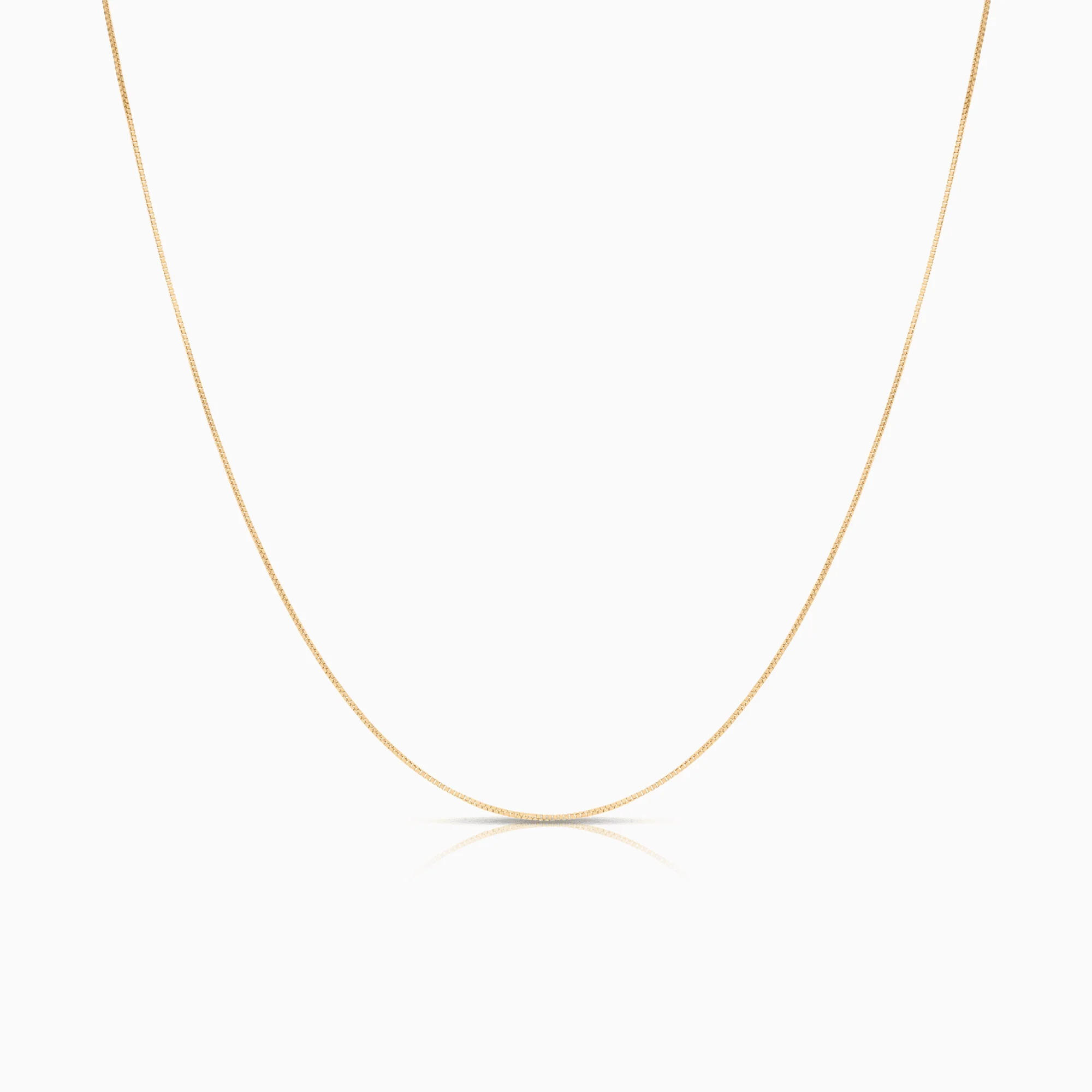 Box Chain 42cm 18K gold