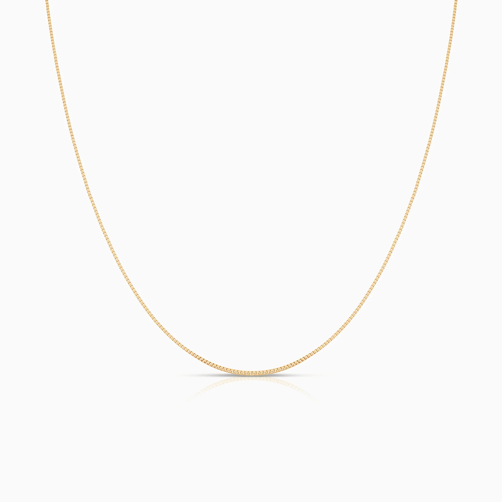 Box Chain 42cm 18K gold