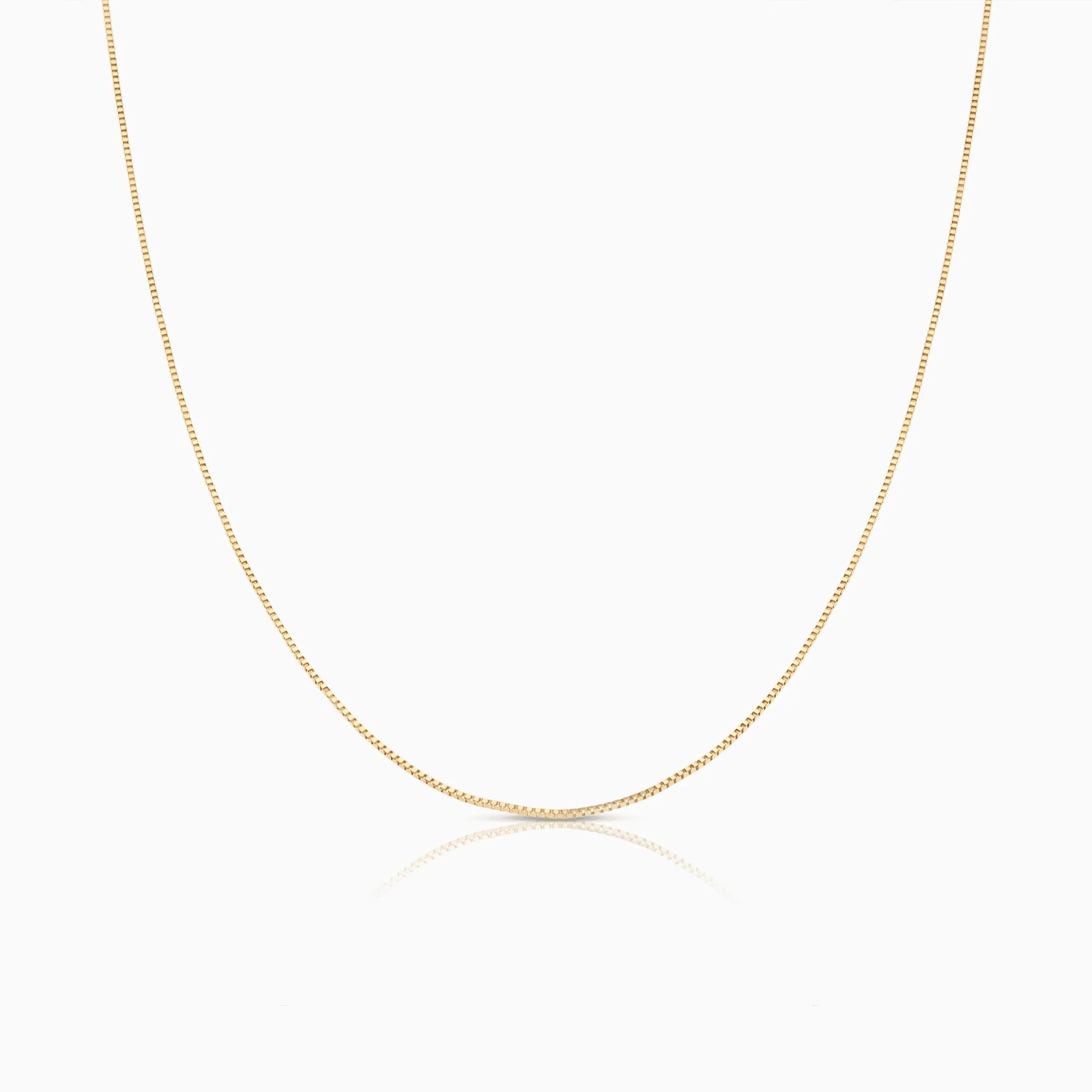 Box Chain 42cm 18K gold