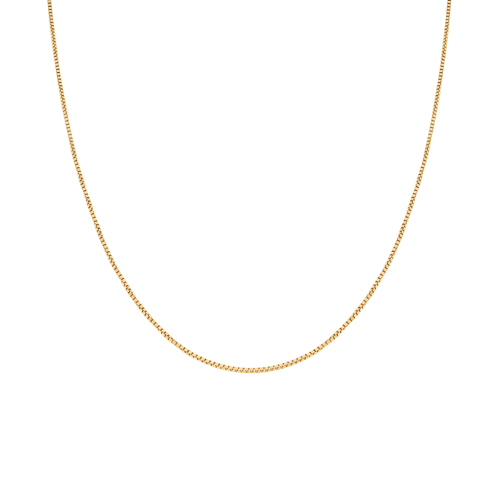 Box Chain 43.5cm 18K gold - Image 2