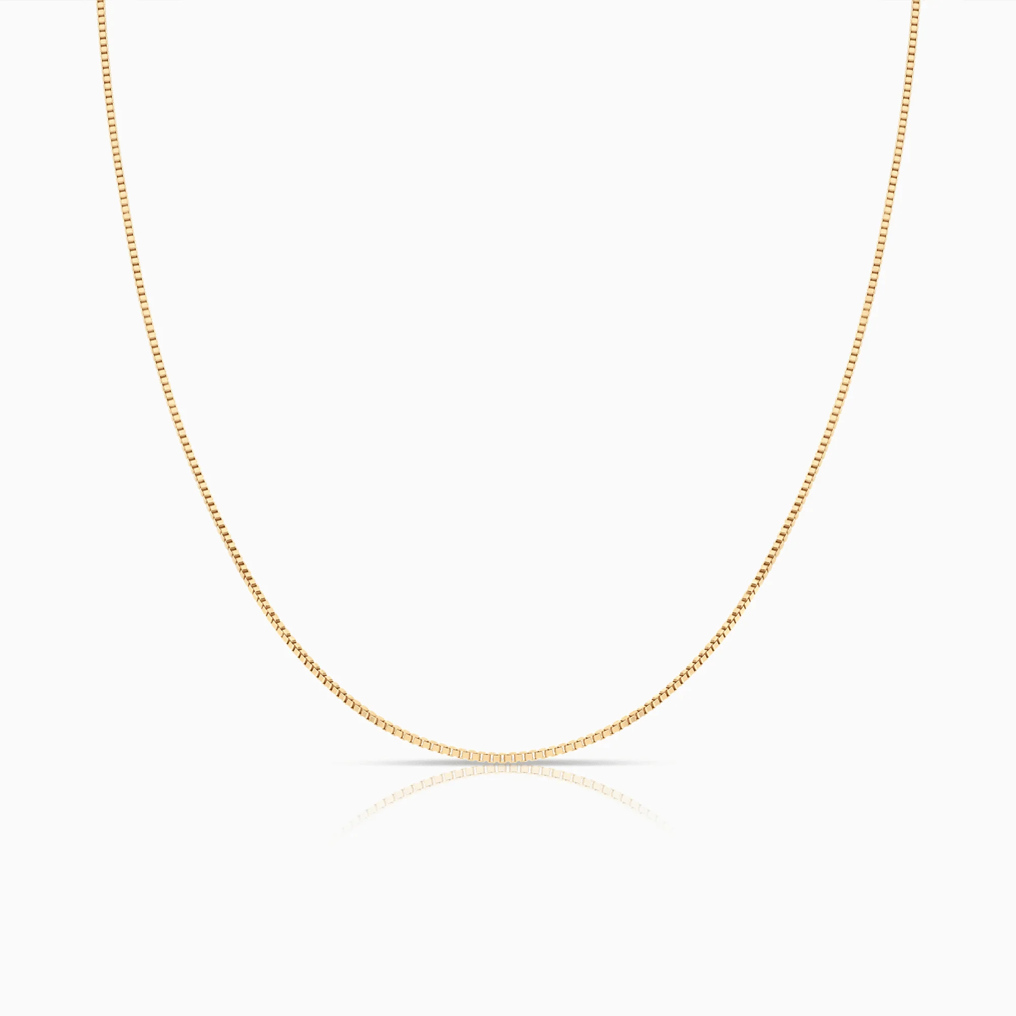 Box Chain 45.5cm 14K gold