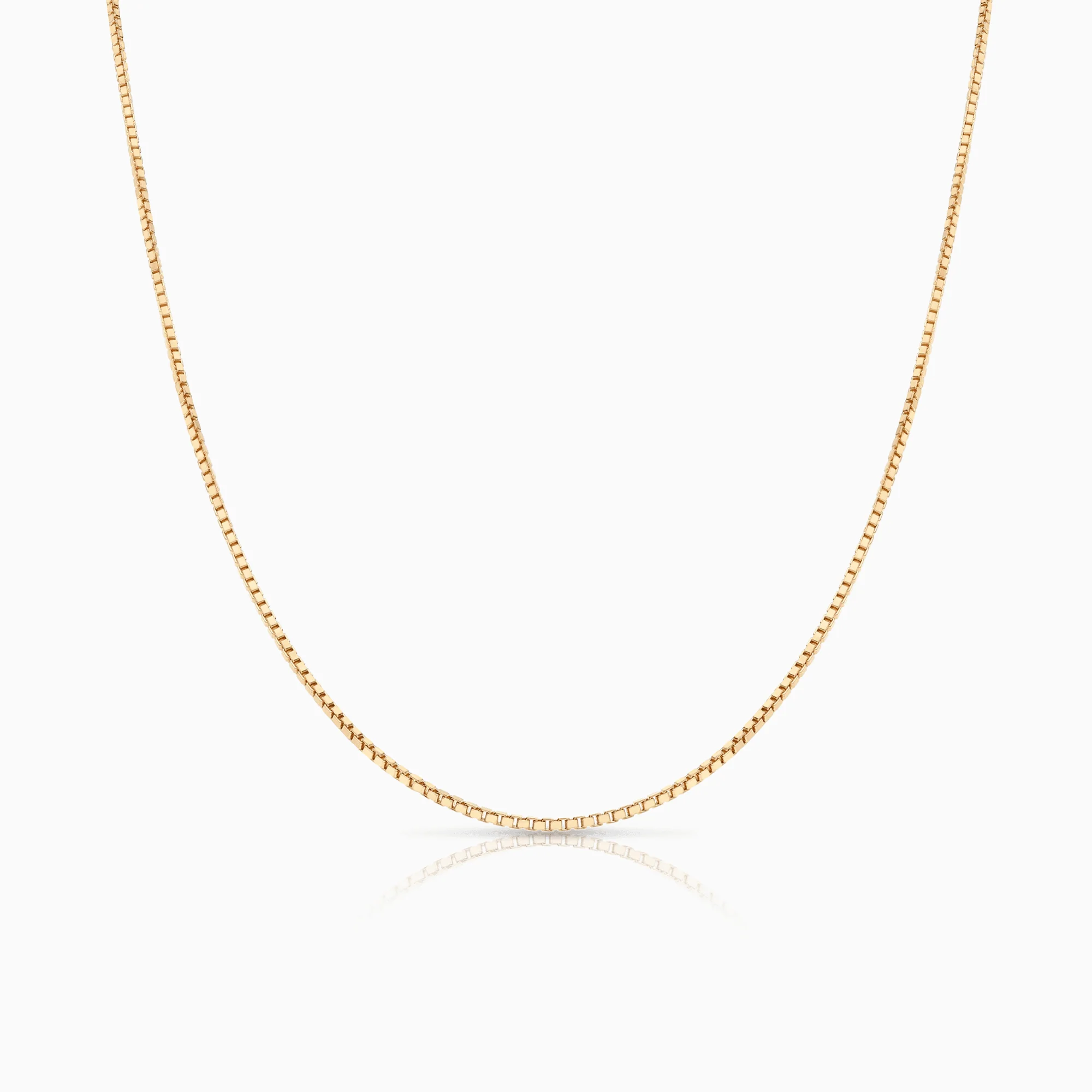Venetian chain 45cm 18K gold