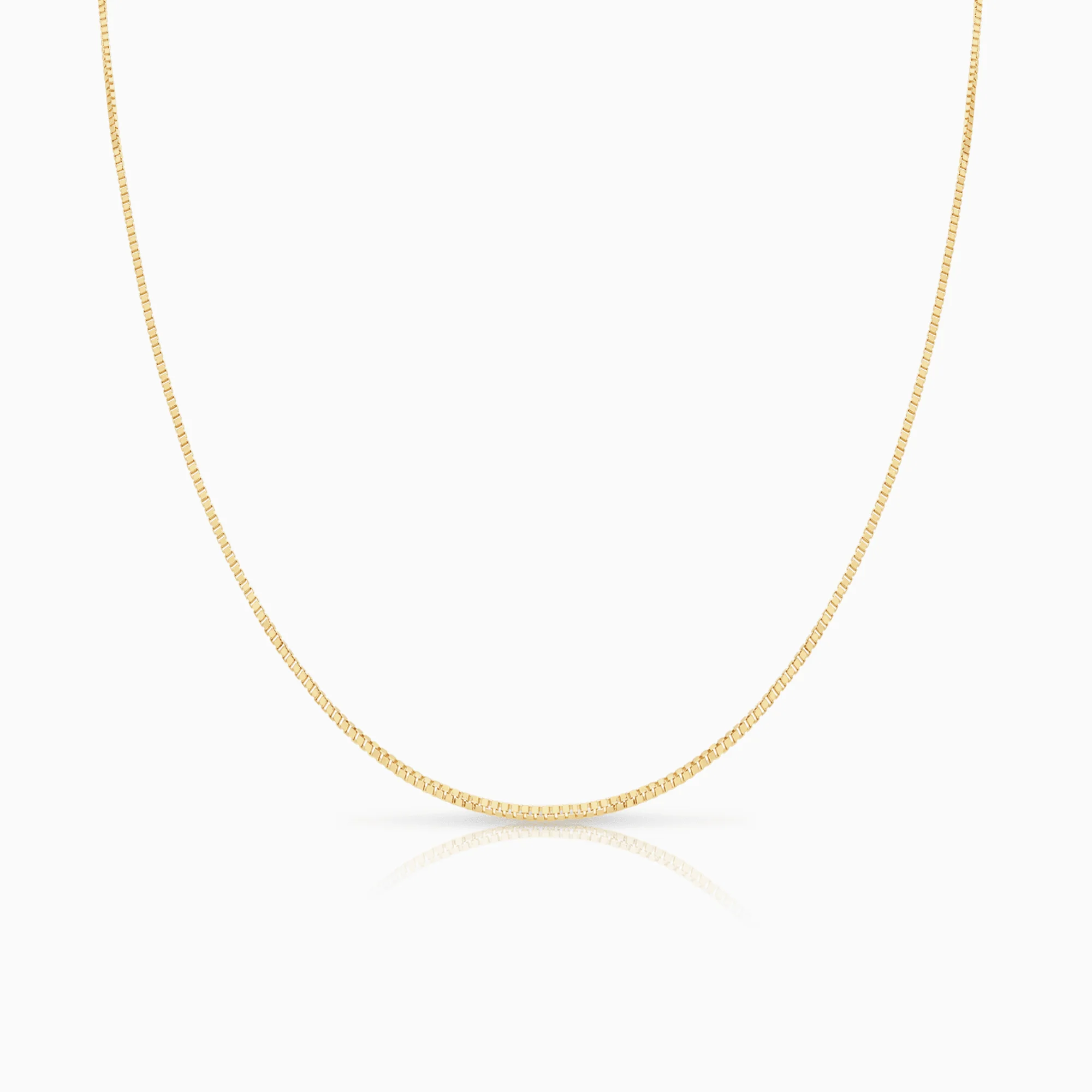Venetian chain 45cm 18K gold