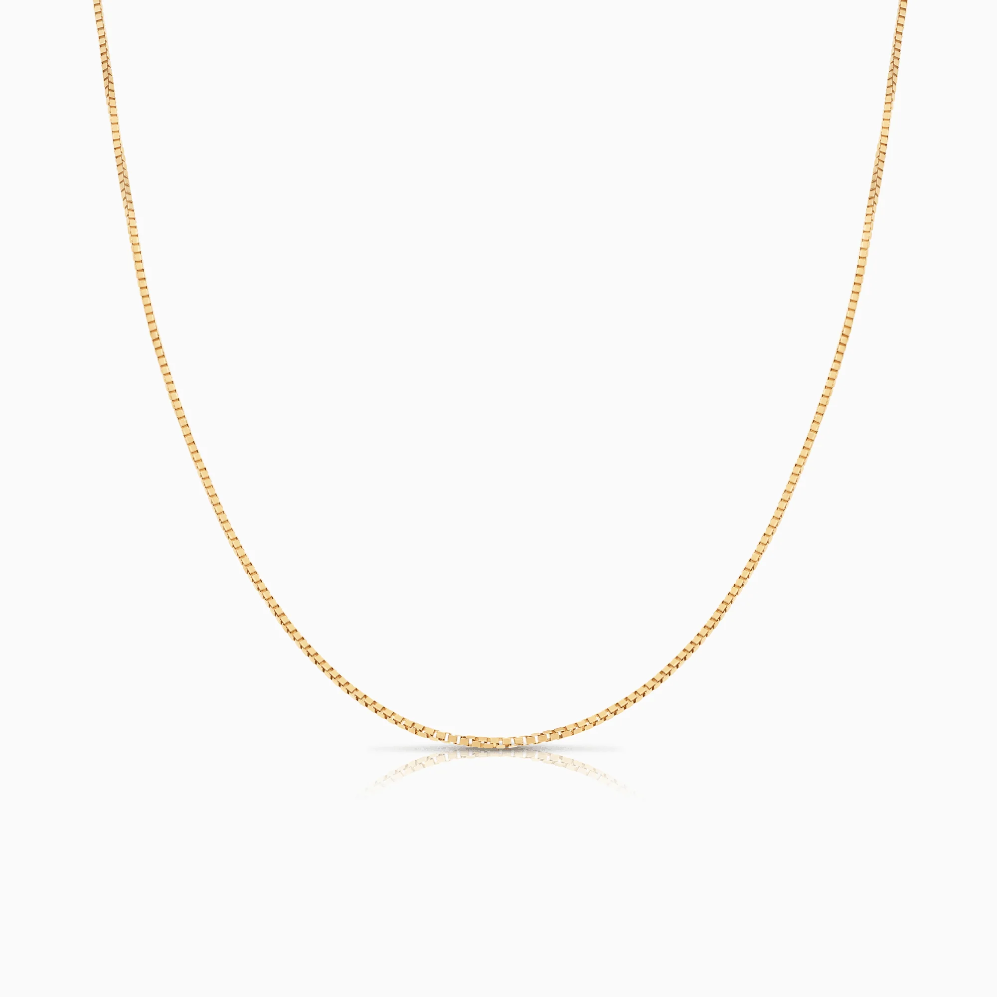 Box Chain 52cm 18K gold