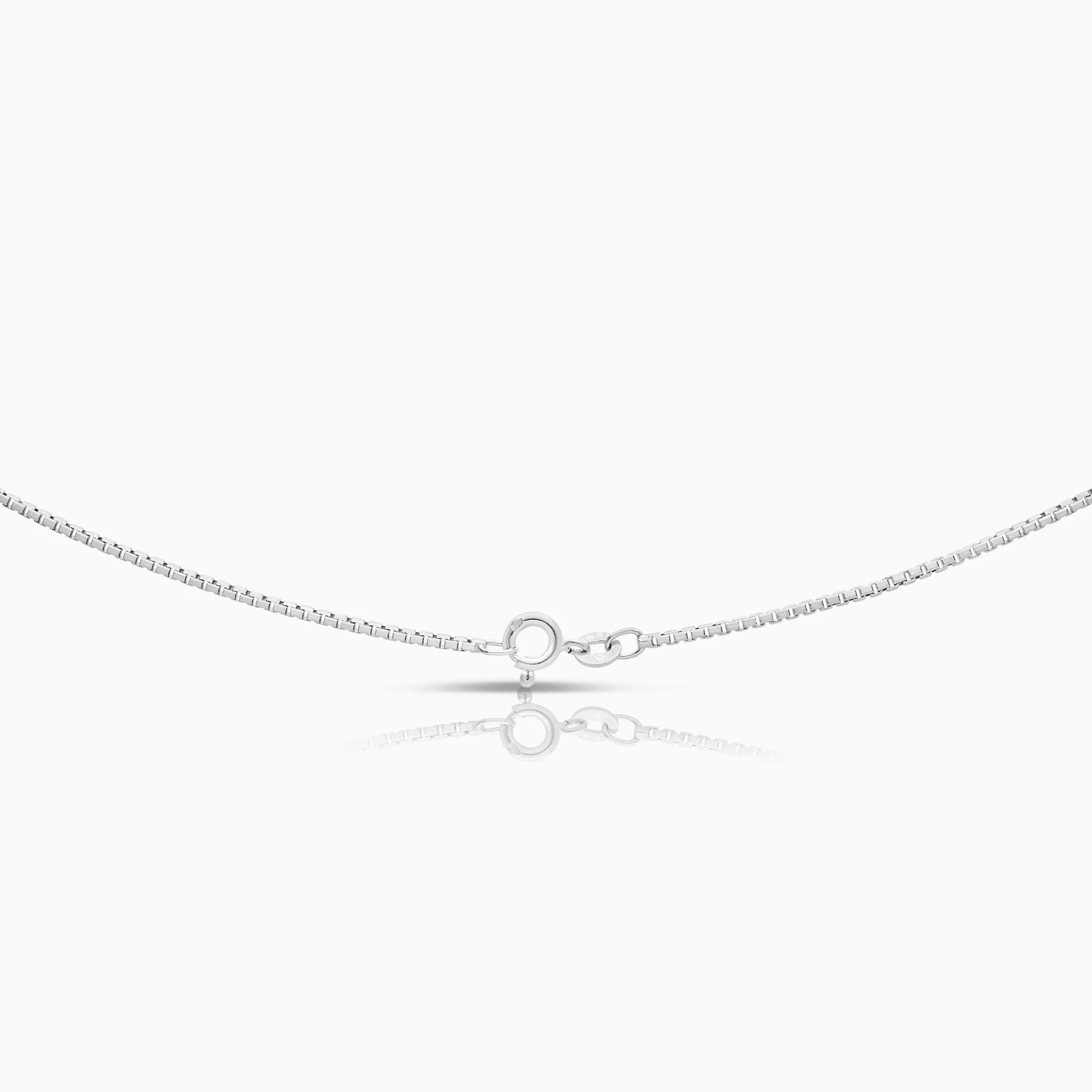 Box Chain 5.55g 18K white gold - Image 2