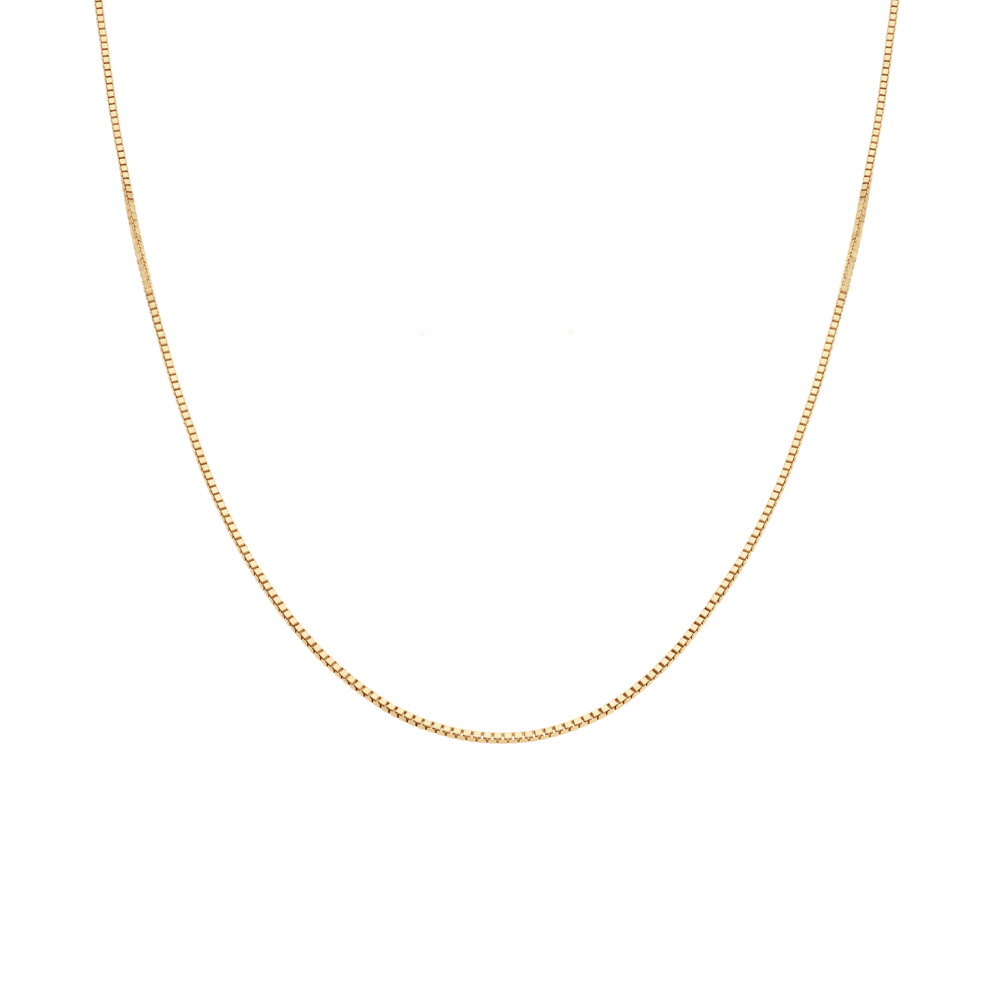 Box Chain 61cm 18K gold - Image 2