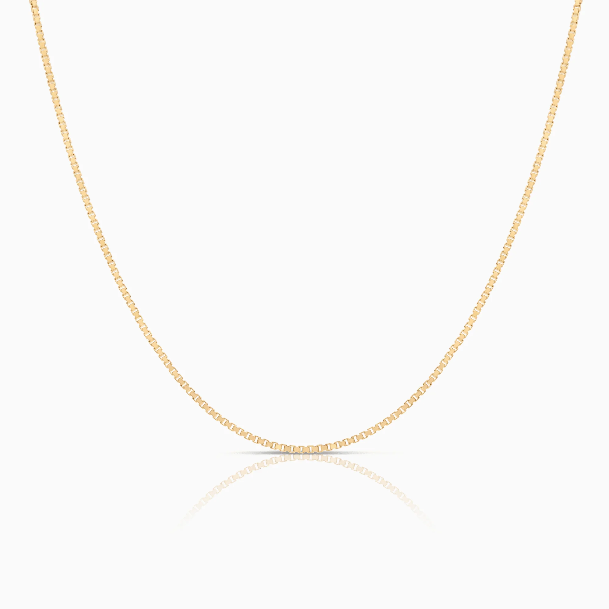 Box Chain 69.5cm 18K gold