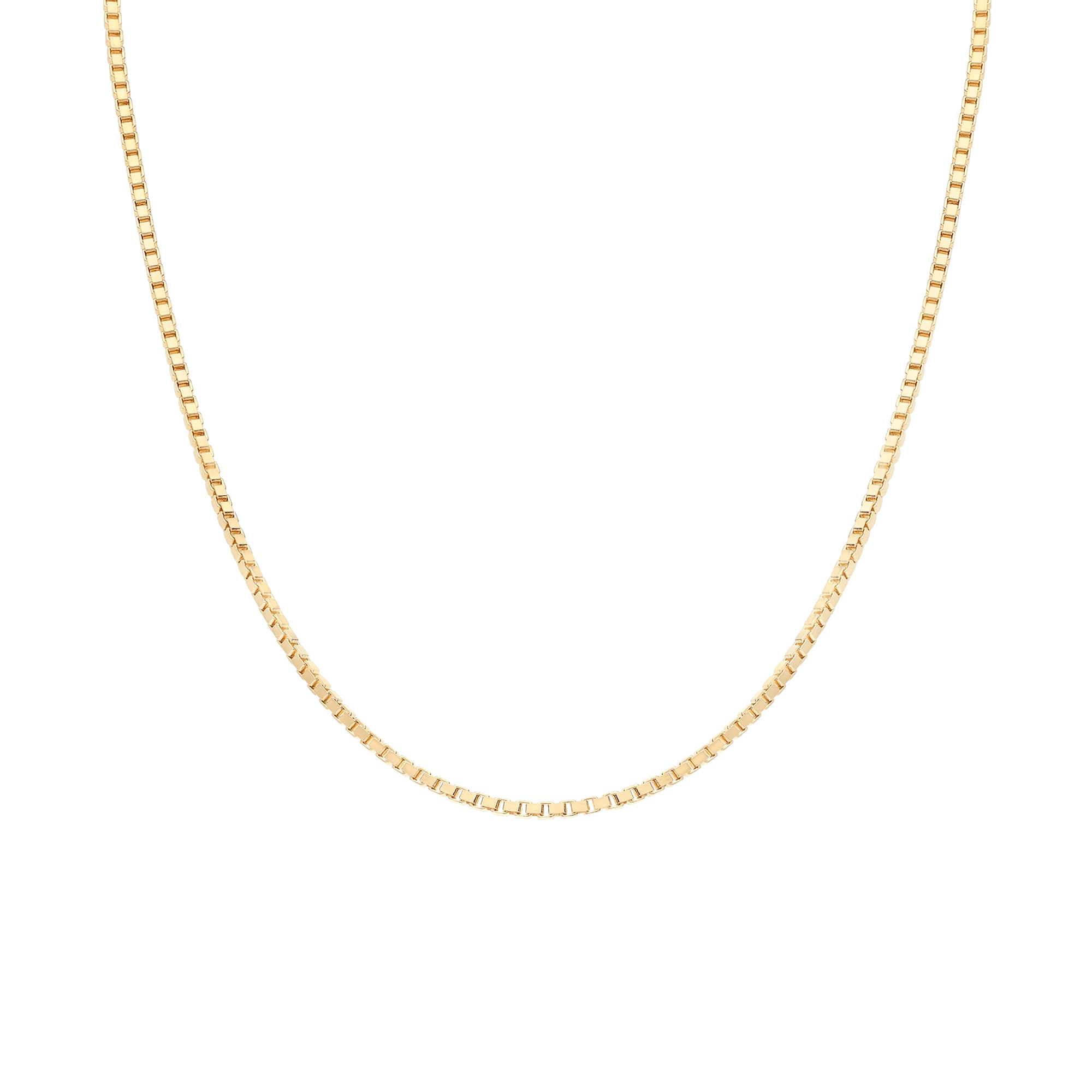 Box Chain 70cm 18K gold - Image 2