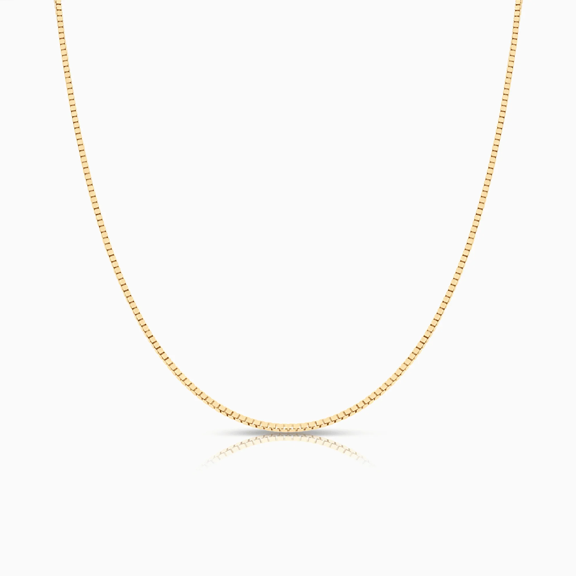 Box chain 71cm 18K gold