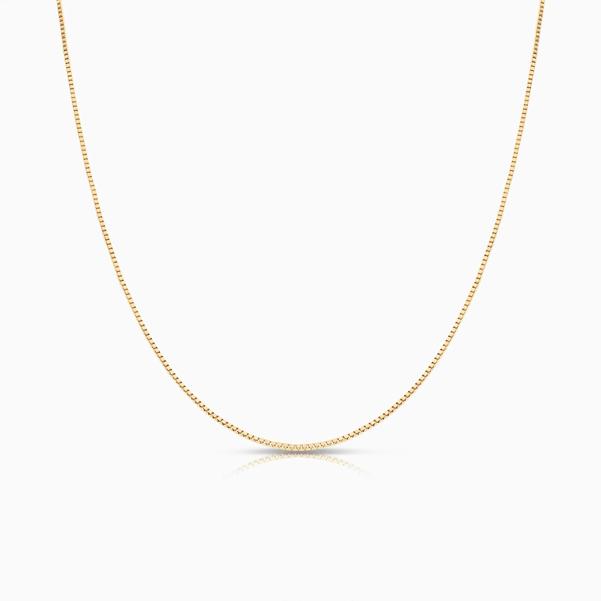 Venetian Chain 38.5cm 18K Gold
