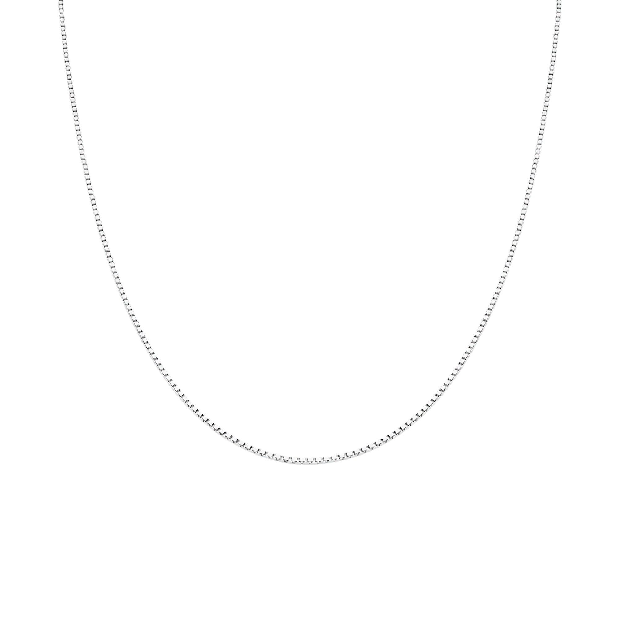 Venetian chain 38cm 18K white gold - Image 2