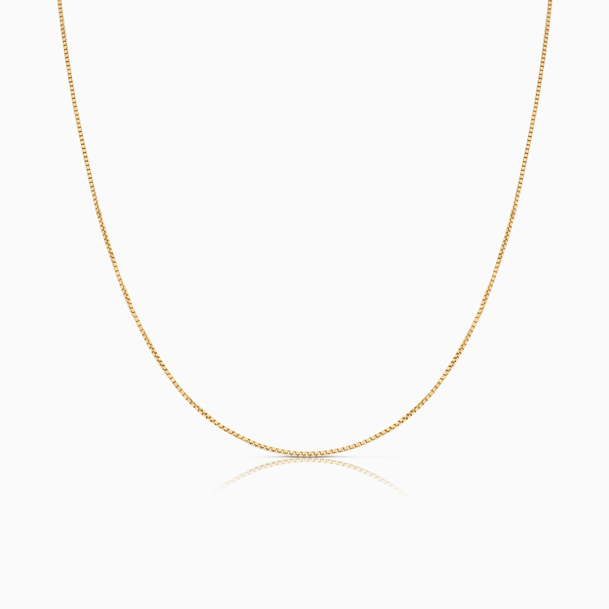 Venetian chain 42cm 18K gold