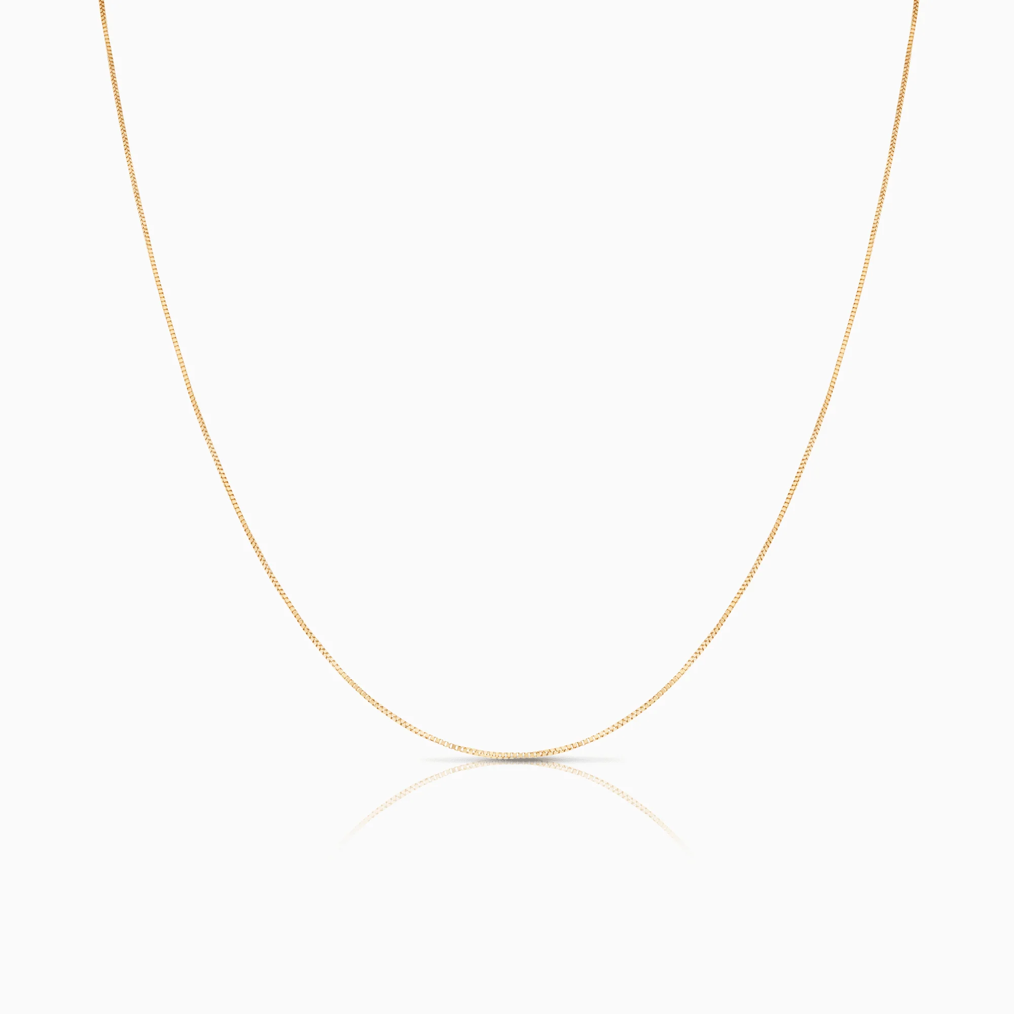 Venetian chain 45.5cm 18K gold