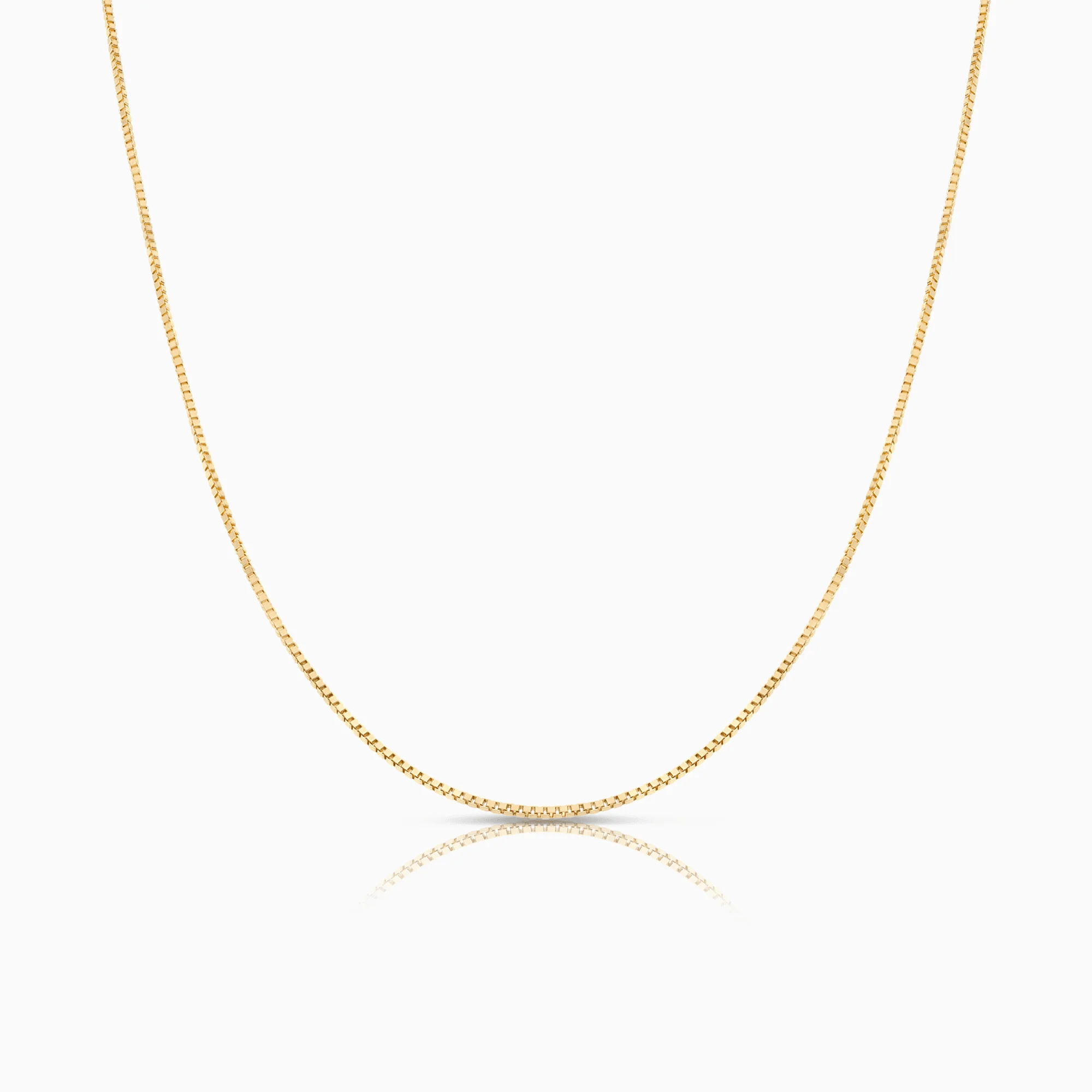 Venetian chain 45.5cm 18K gold