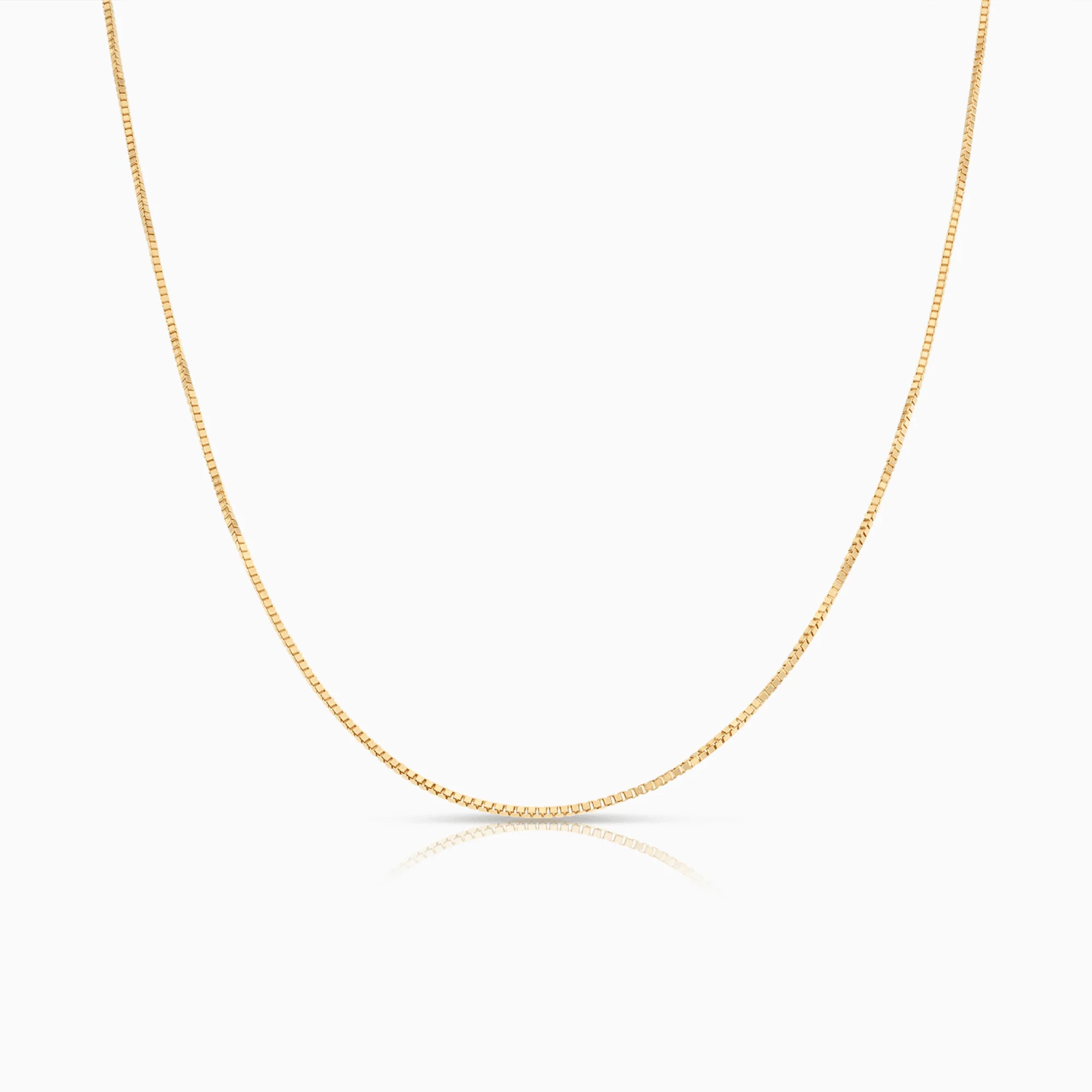 Venetian chain 45cm 18K gold