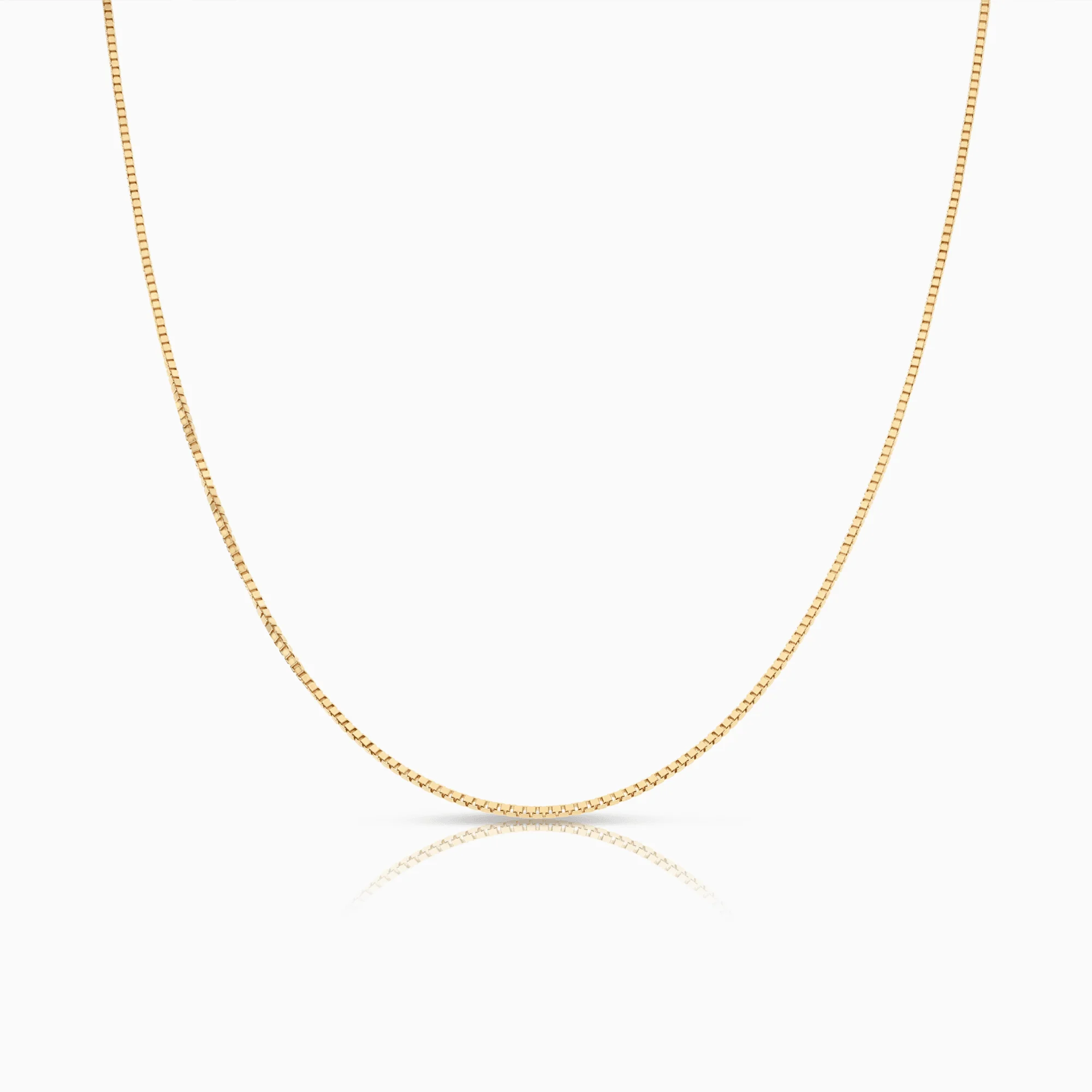 Venetian chain 45cm 18K gold