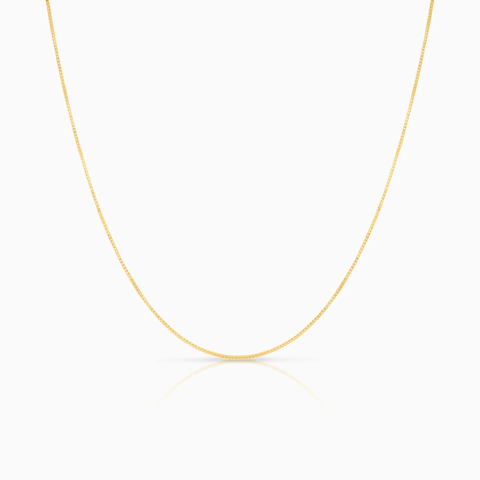 Venetian chain 45cm 18K gold