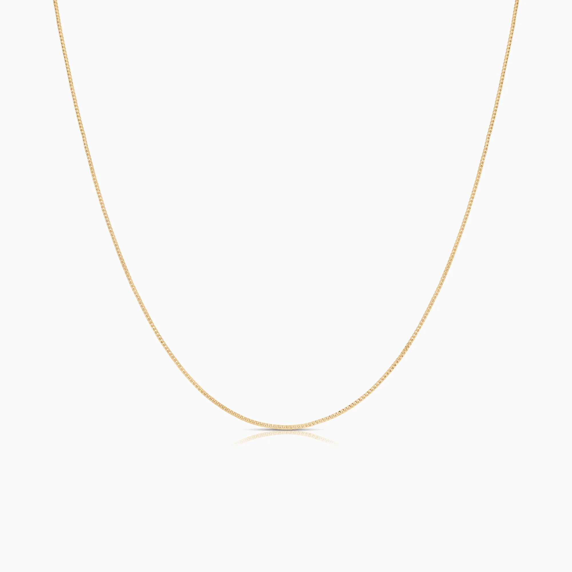 Venetian chain 45cm 18K gold