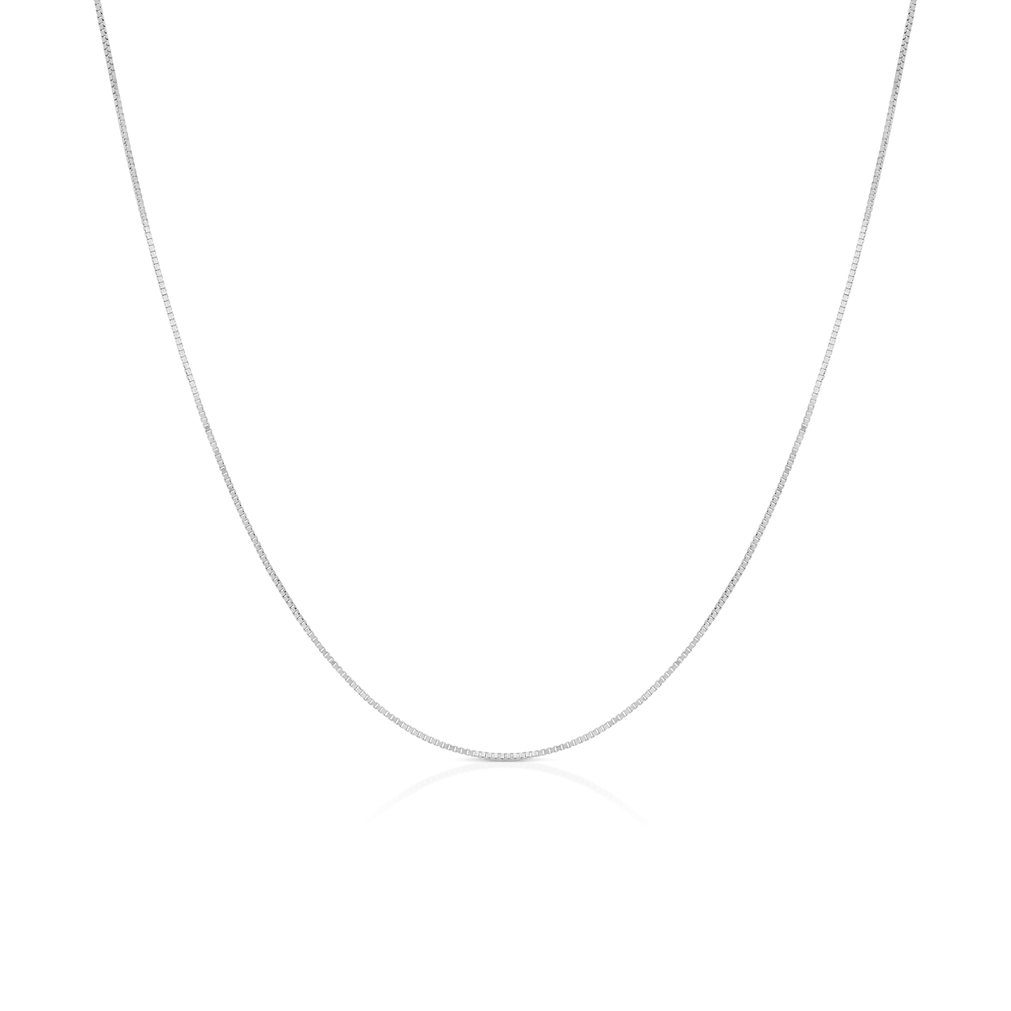Venezia link 45cm 18K white gold - Image 2