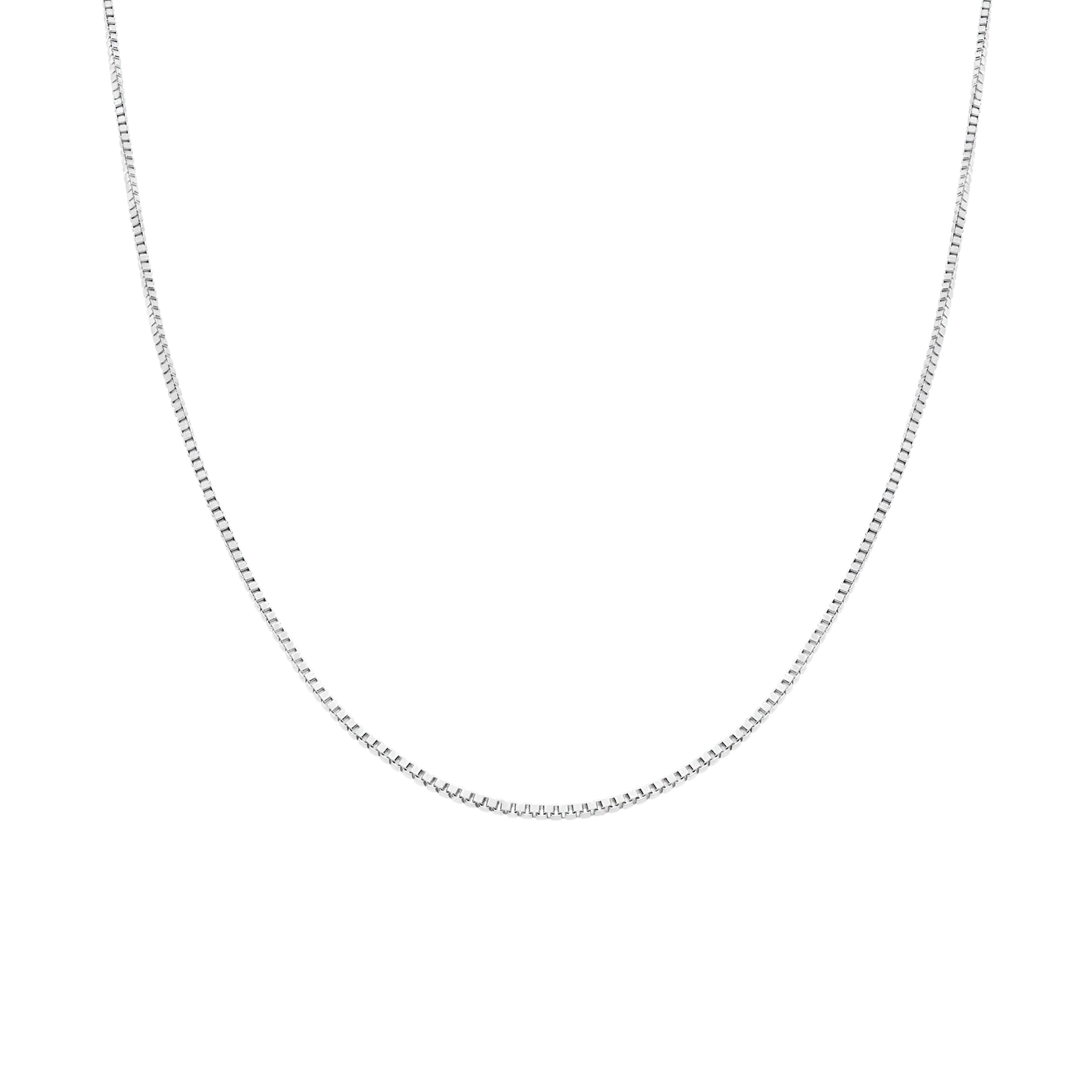 Venezia link 45cm 18K white gold - Image 2