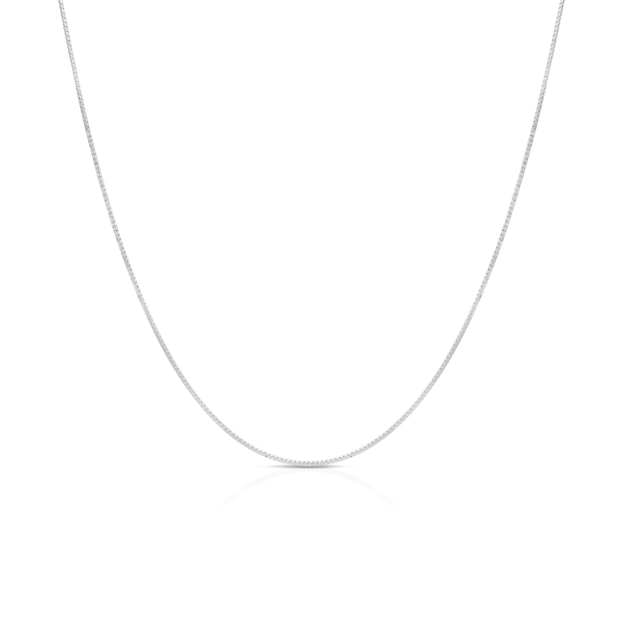 Venezia link 45cm 18K white gold - Image 2