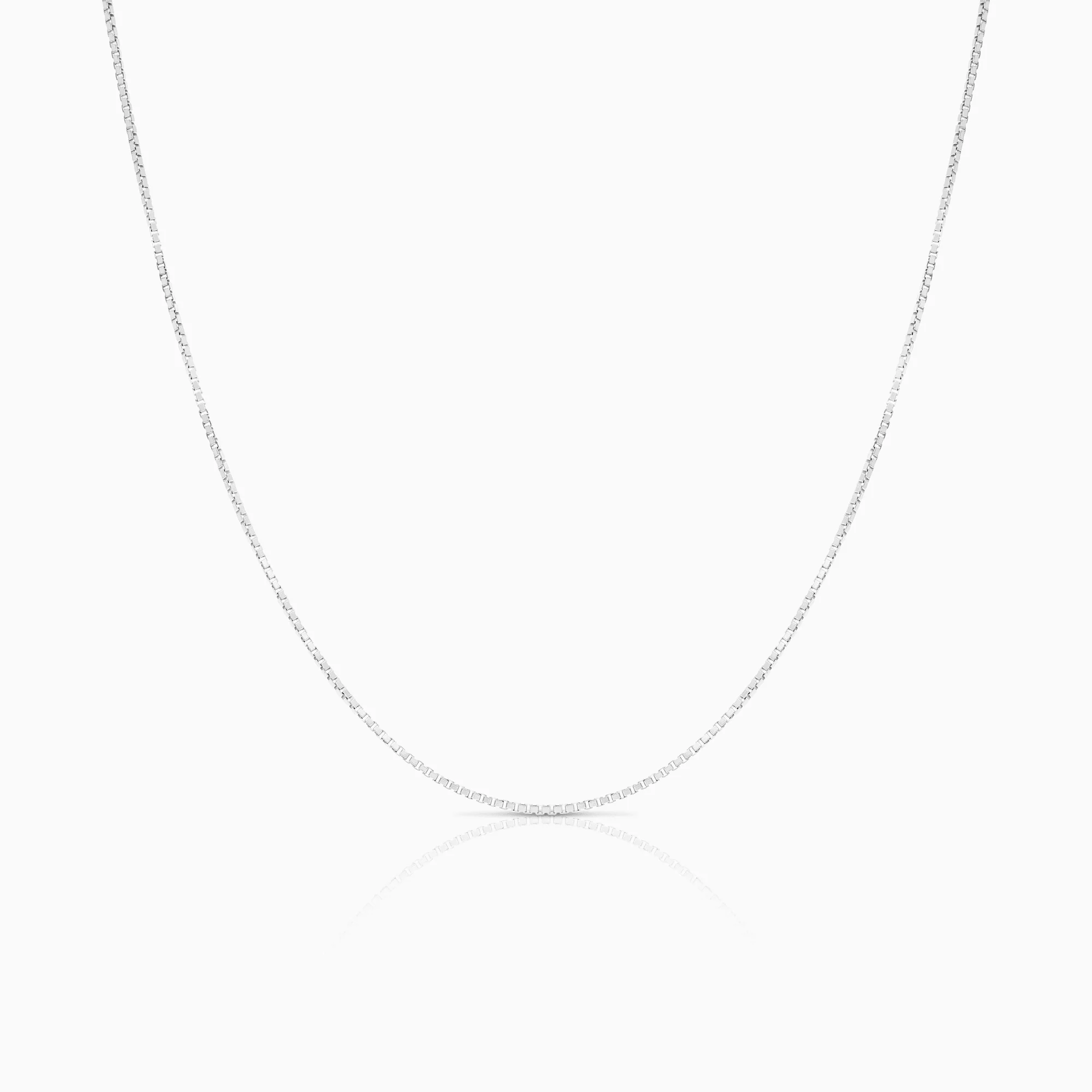 Venetian chain 4.78g 18K white gold