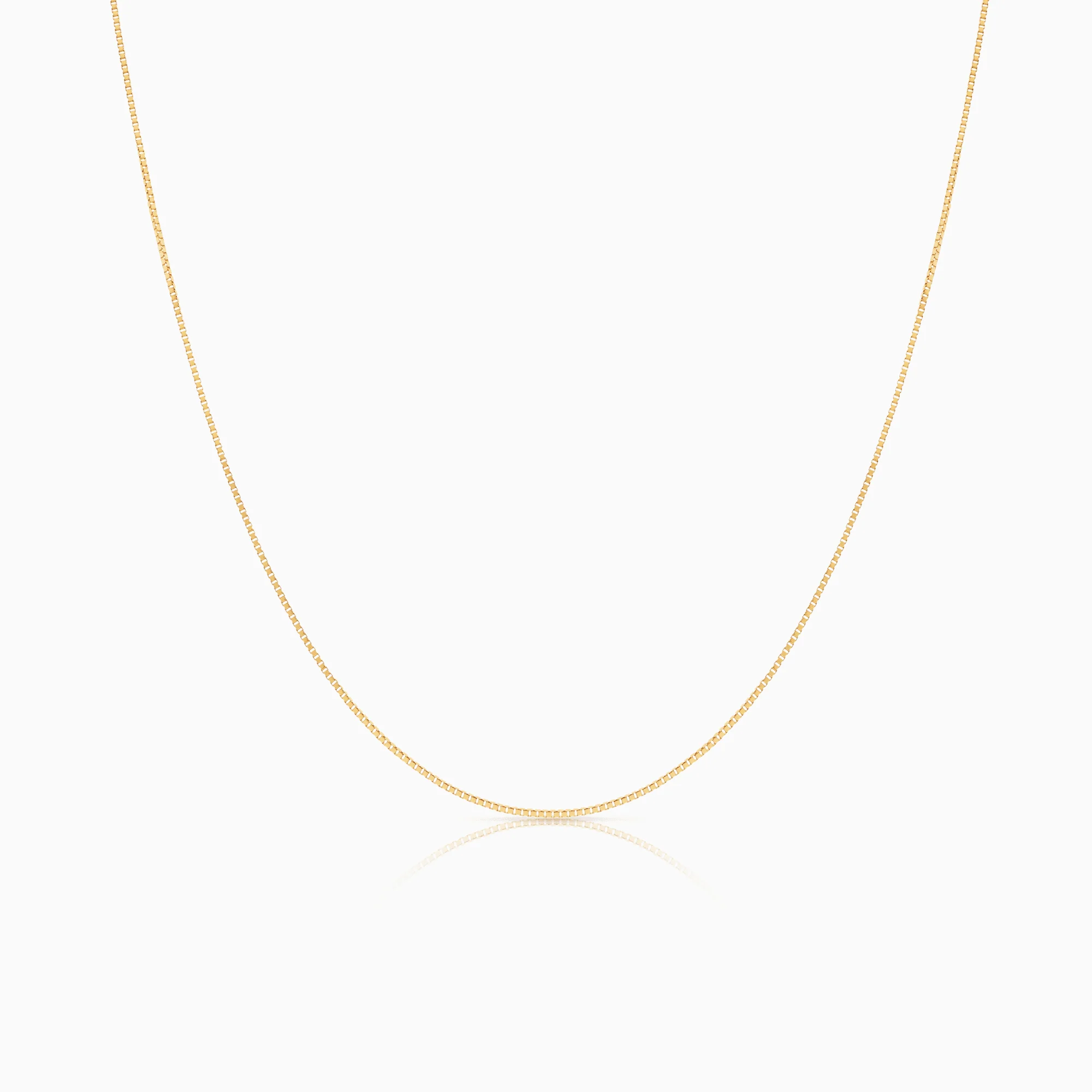 Venetian Chain 53cm 18K Gold