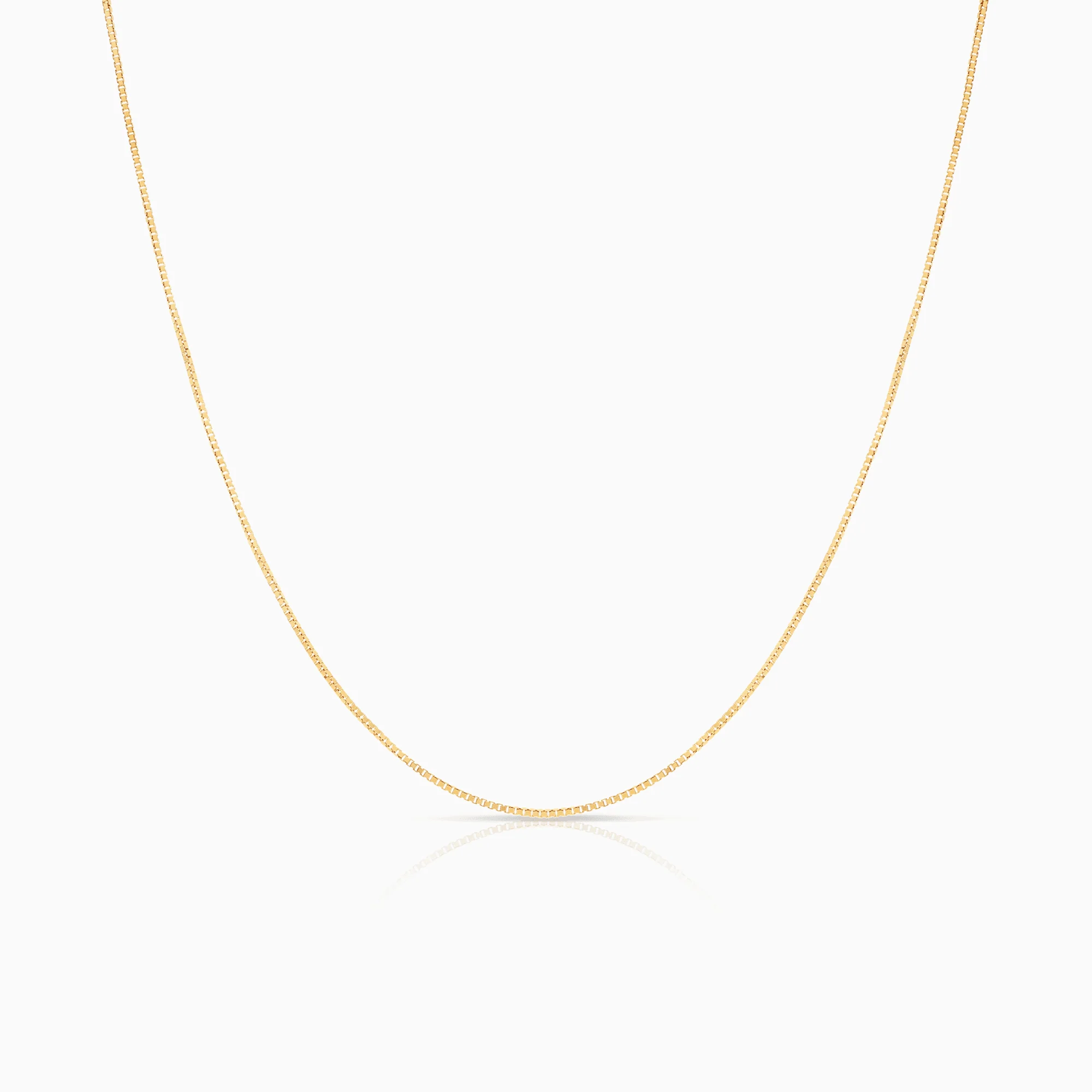 Venetian chain 70cm 18K gold