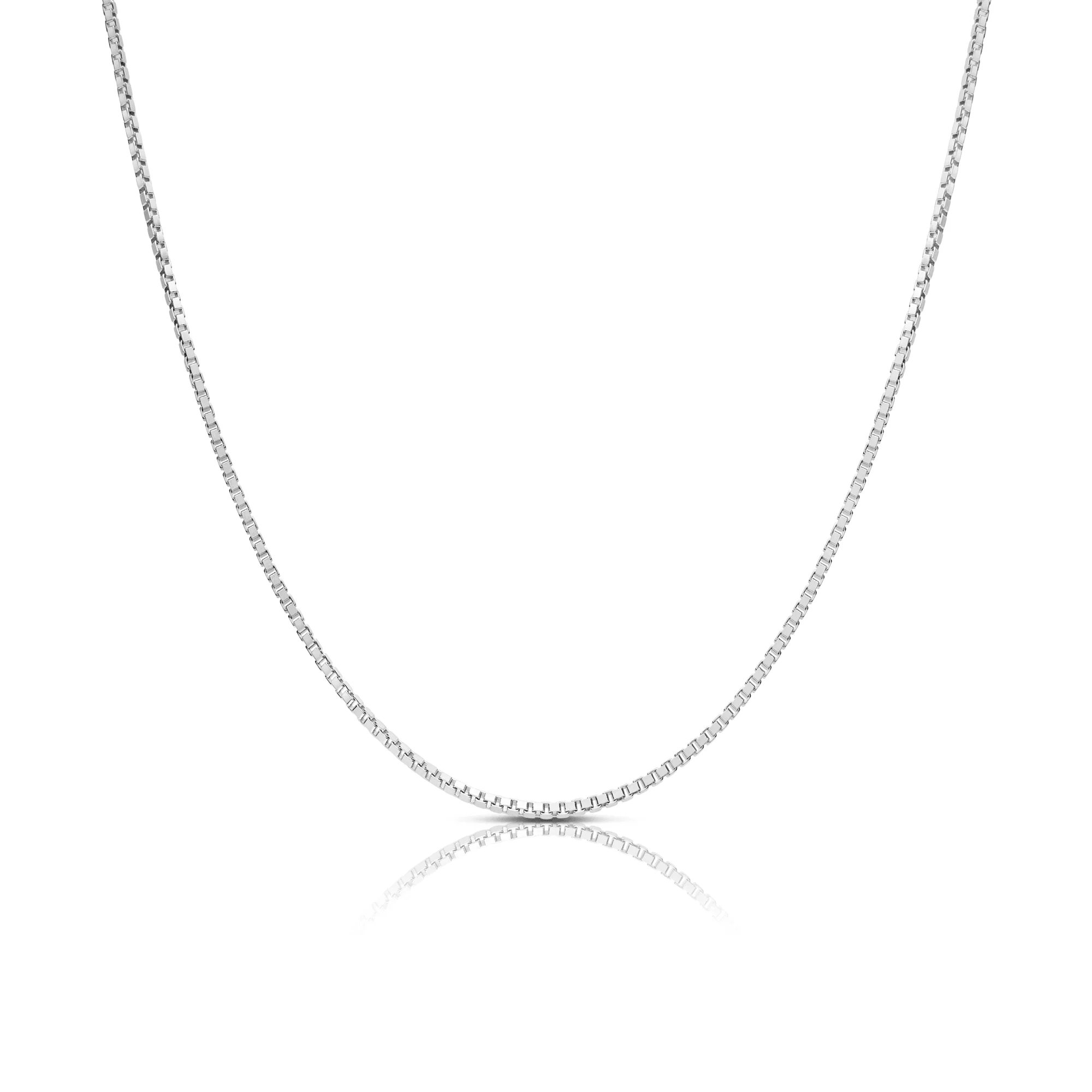 Venetian link 9.54g 18K white gold
