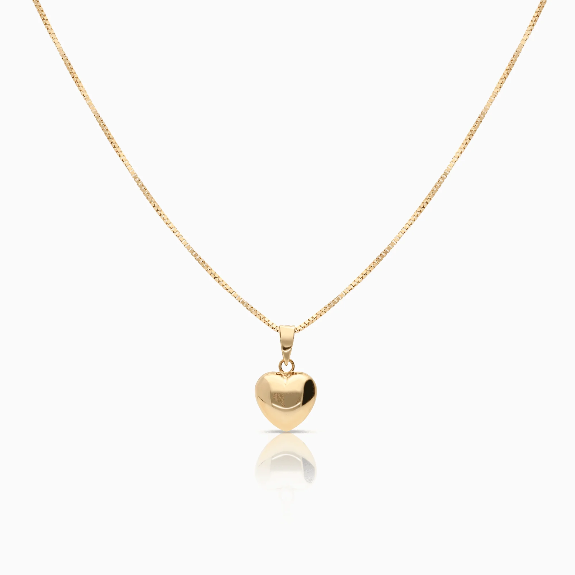 Venetian chain with a heart pendant 2.82g