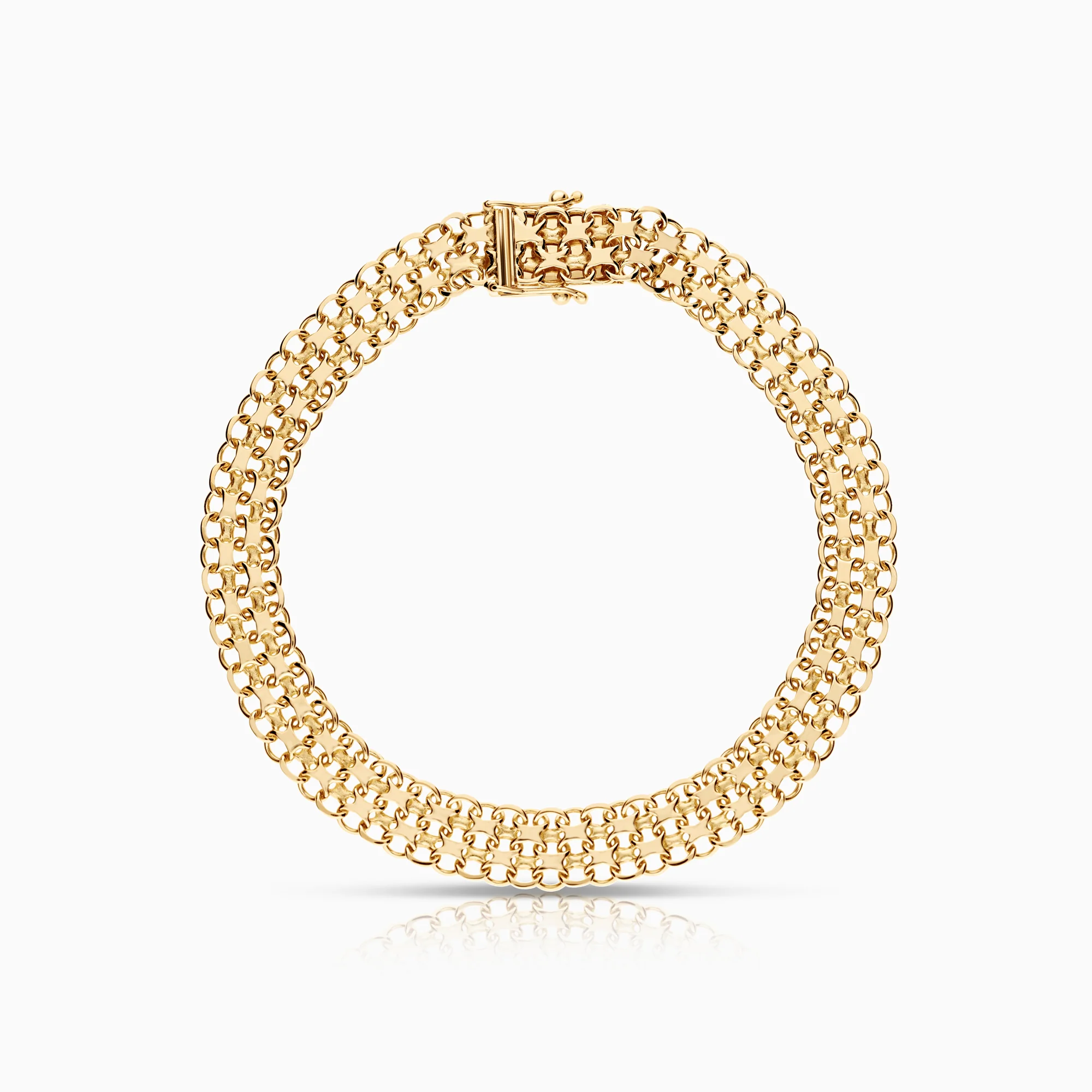 X-link bracelet 10.26g 18K gold