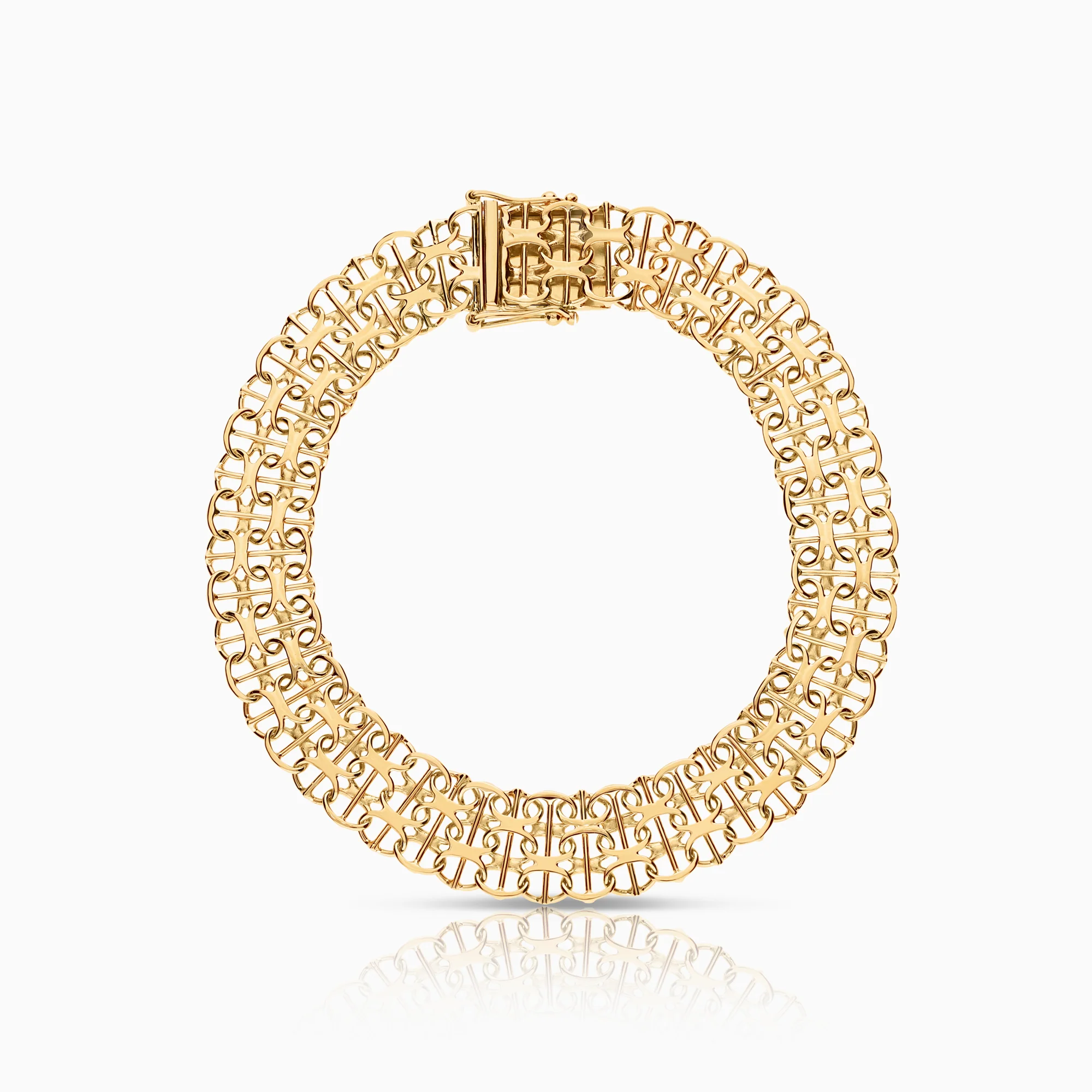 X-link bracelet 10.31g 18K gold