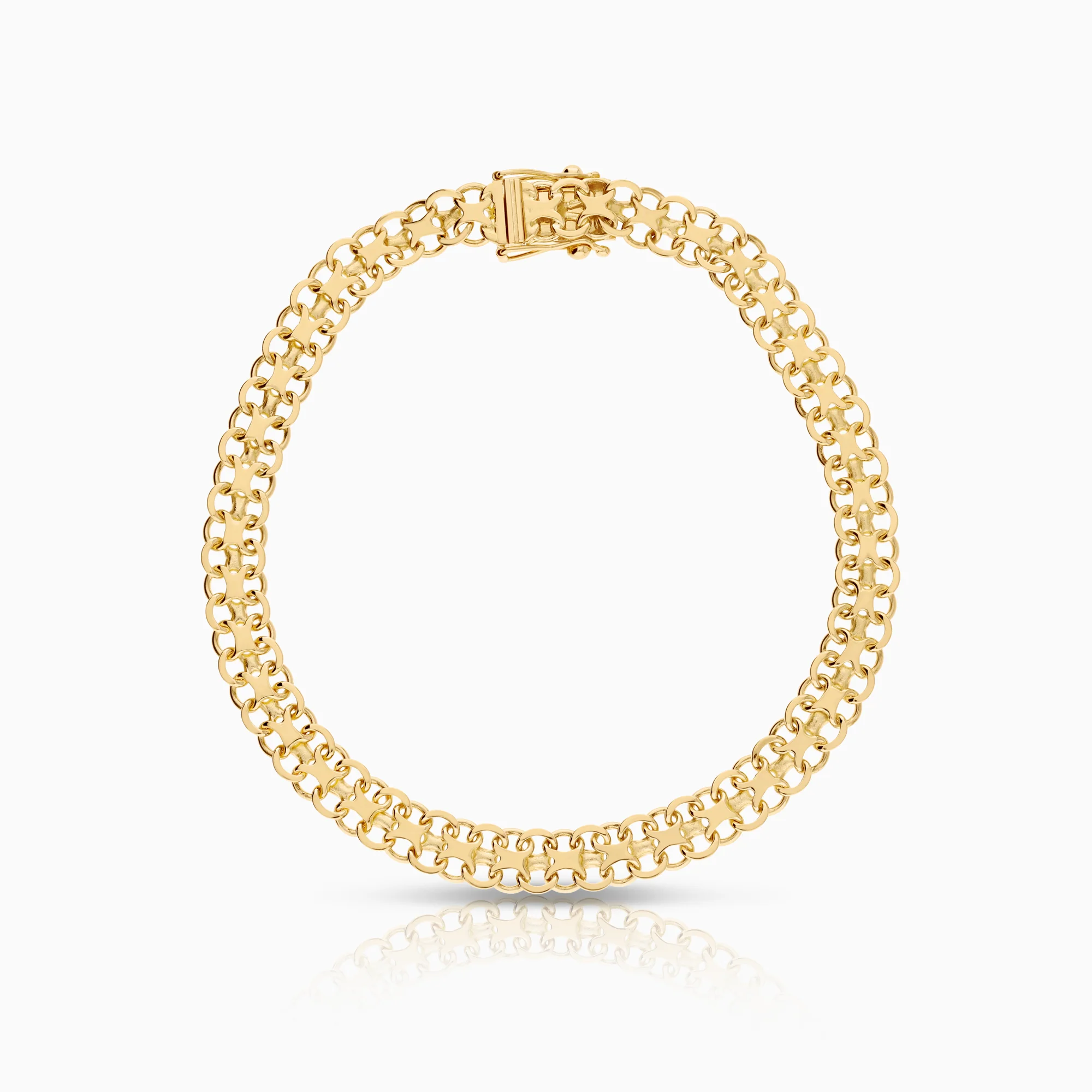 X-link bracelet 10.53g 18K gold