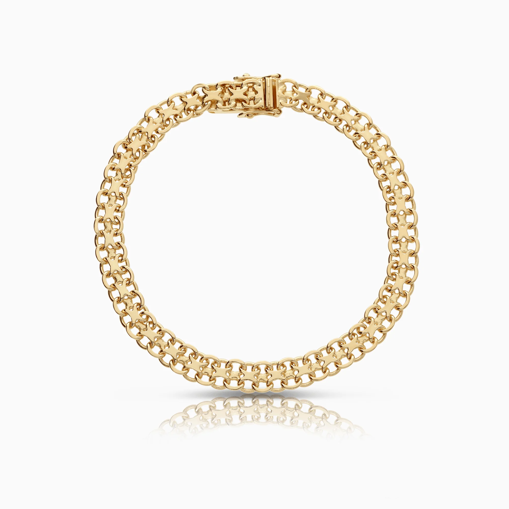 X-link bracelet 10.45g 18K gold