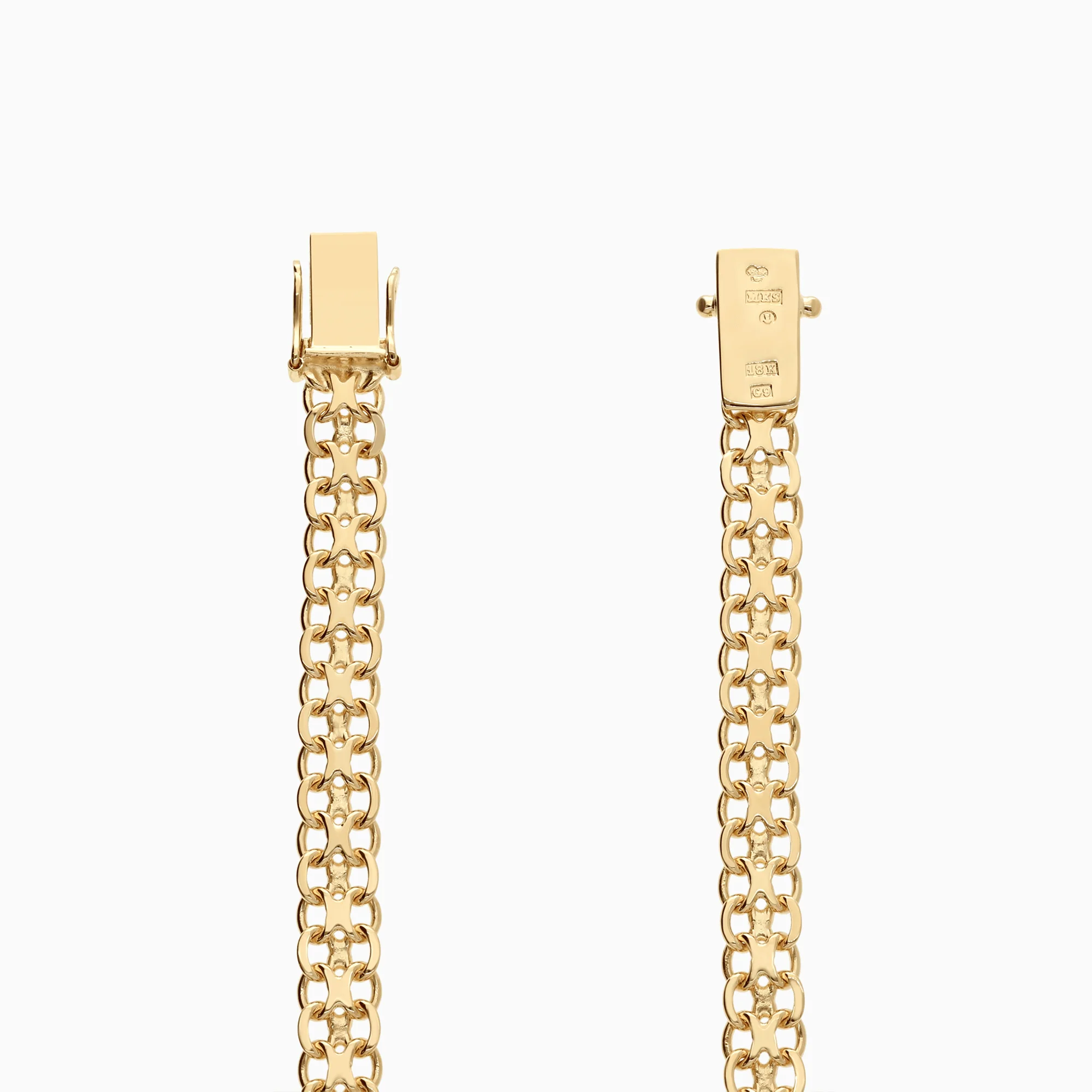 X-link bracelet 10.45g 18K gold - Image 2