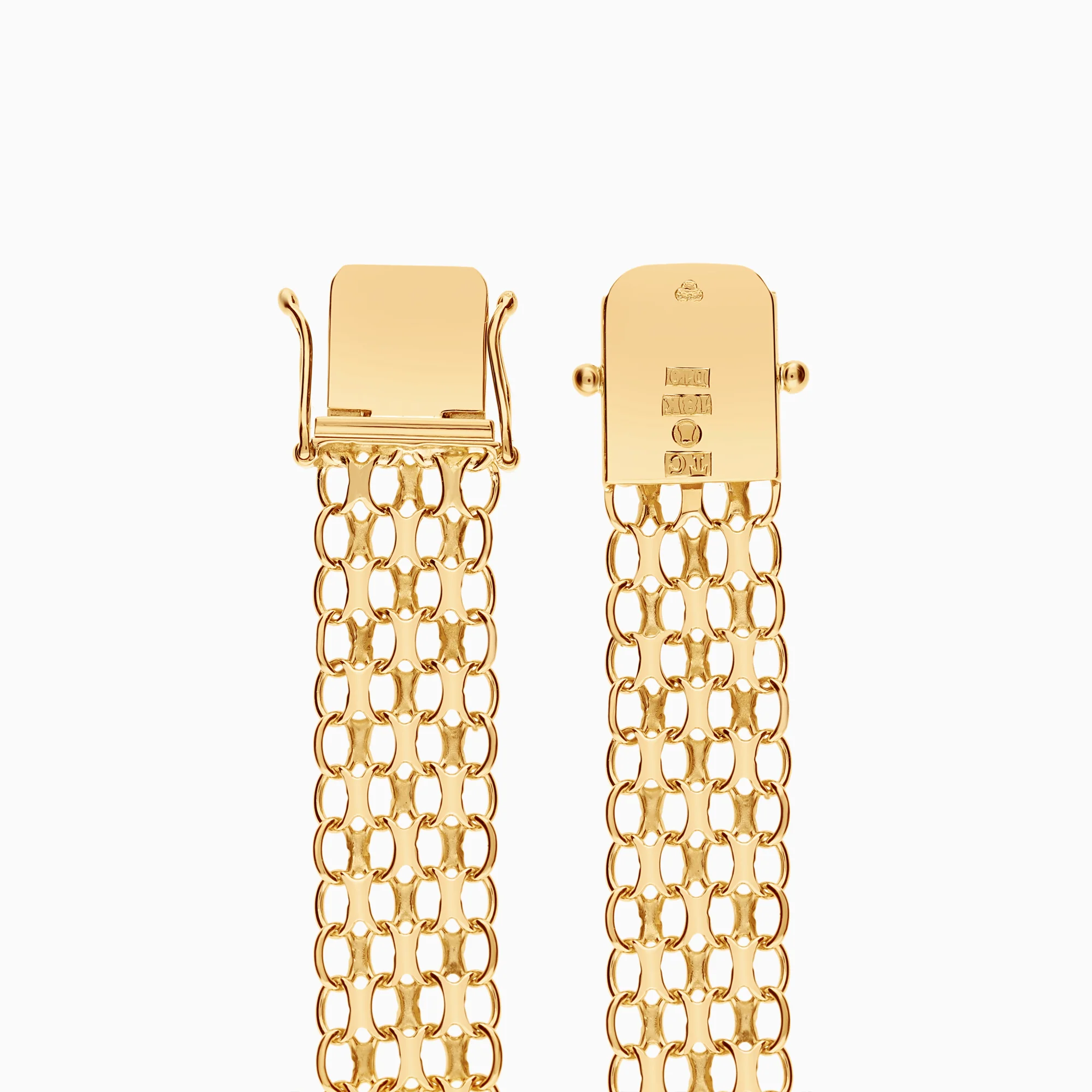 X-link bracelet 11.56g 18K gold - Image 2