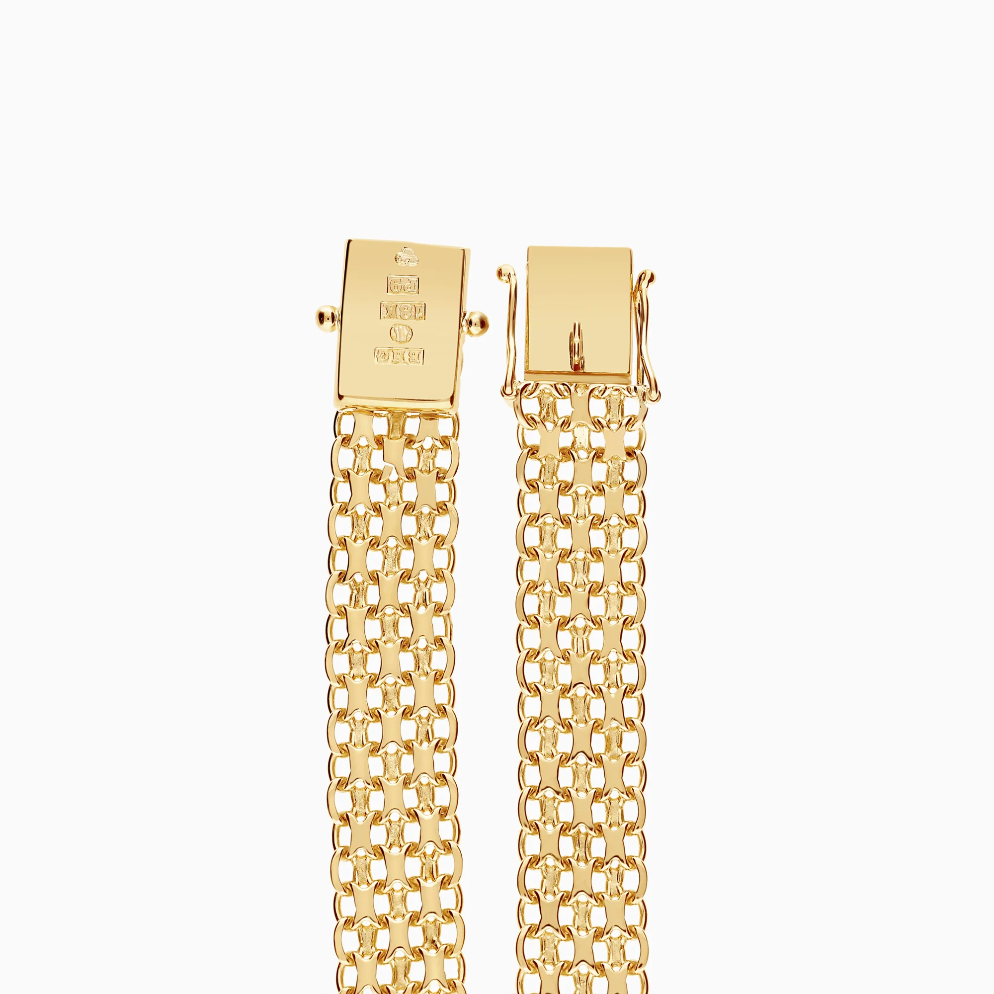 X-link bracelet 11.81g 18K gold. - Image 2