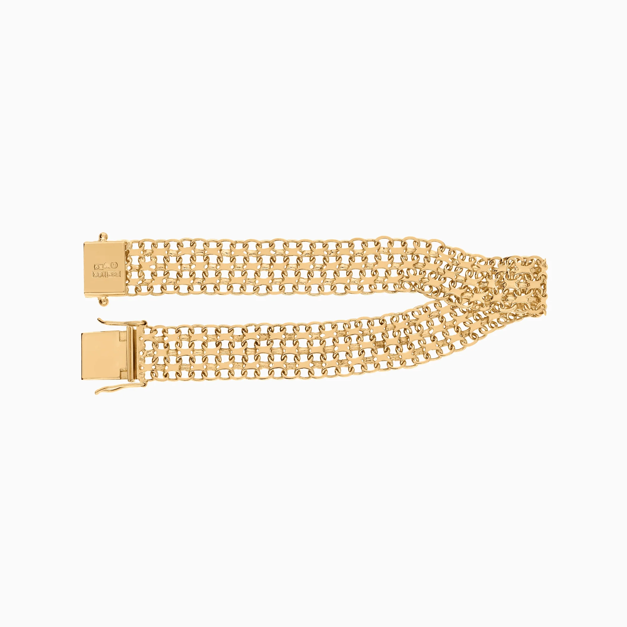X-link bracelet 11.63g 18K gold - Image 2