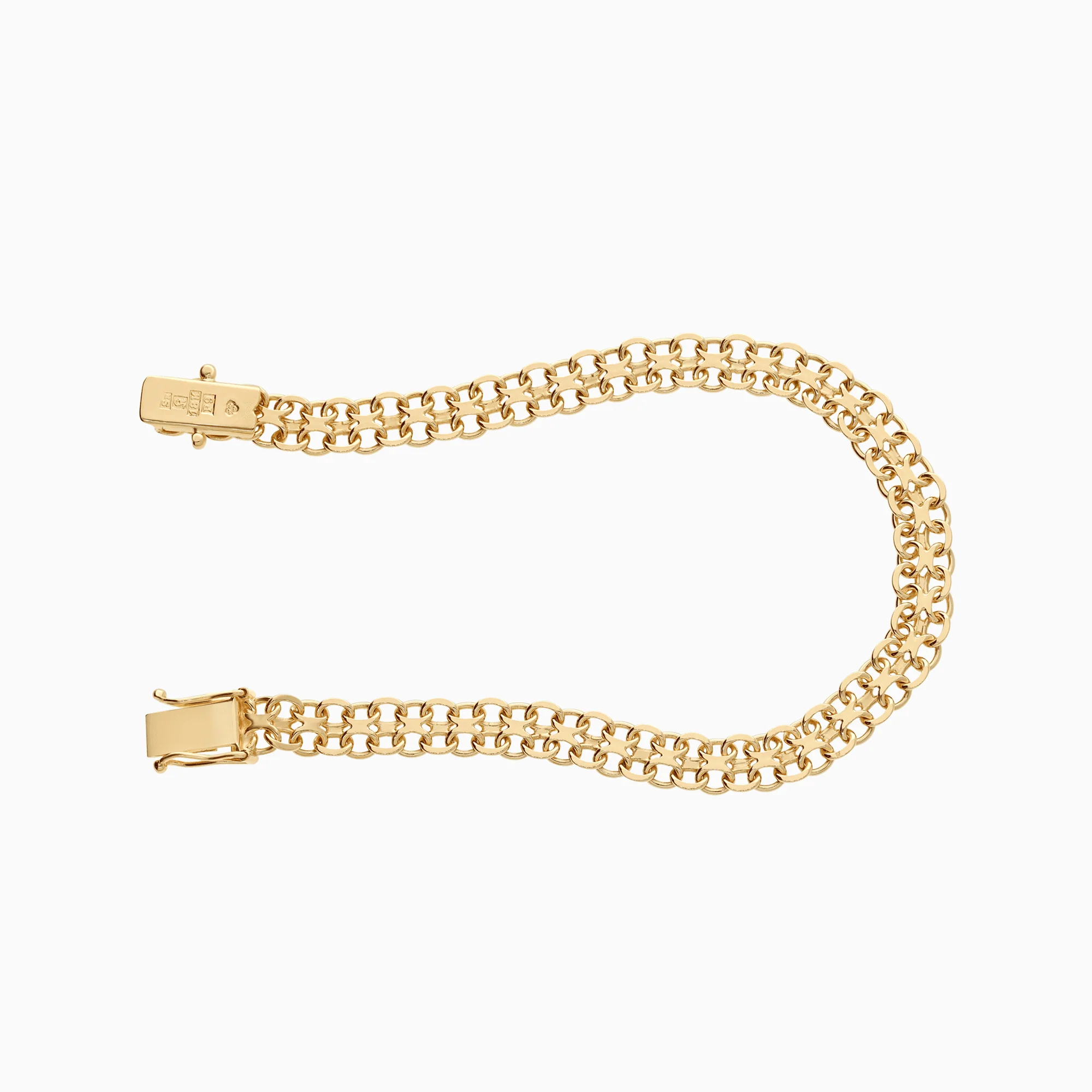 X-link bracelet 11.72g 18K gold - Image 2