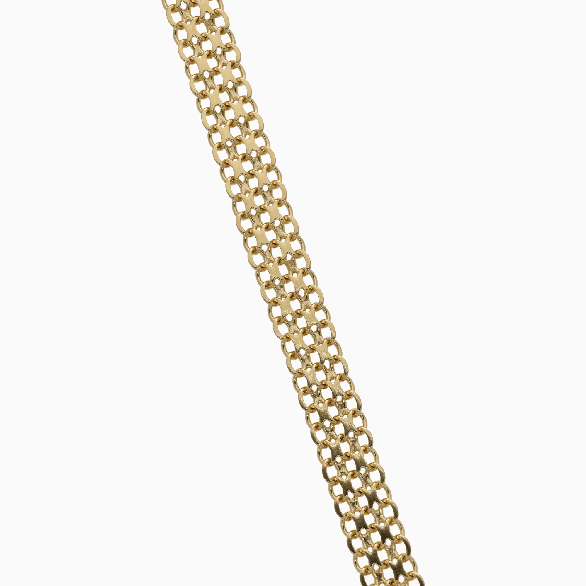 X-link Bracelet 11.90g 18K Gold