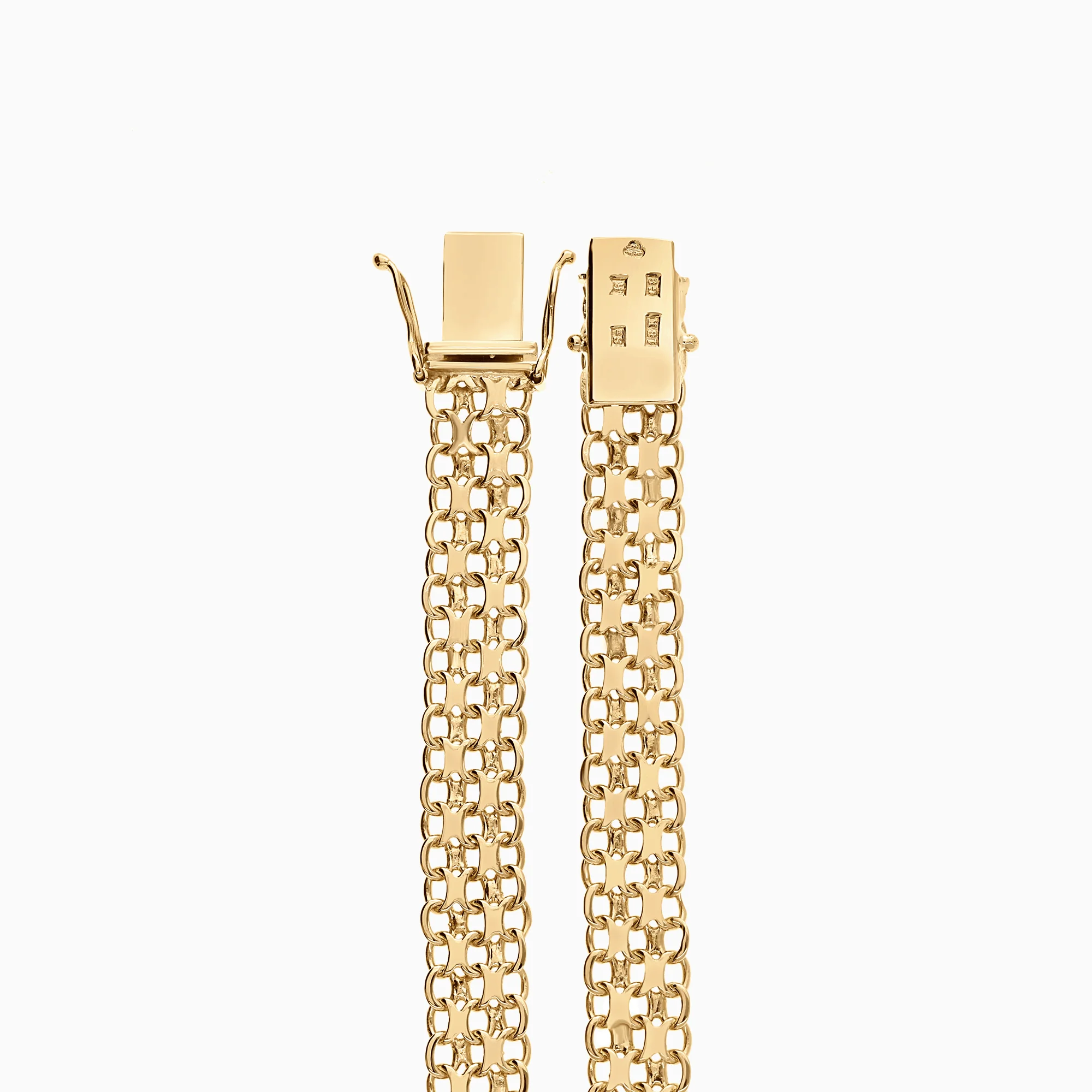 X-link bracelet 11.95g 18K gold - Image 2