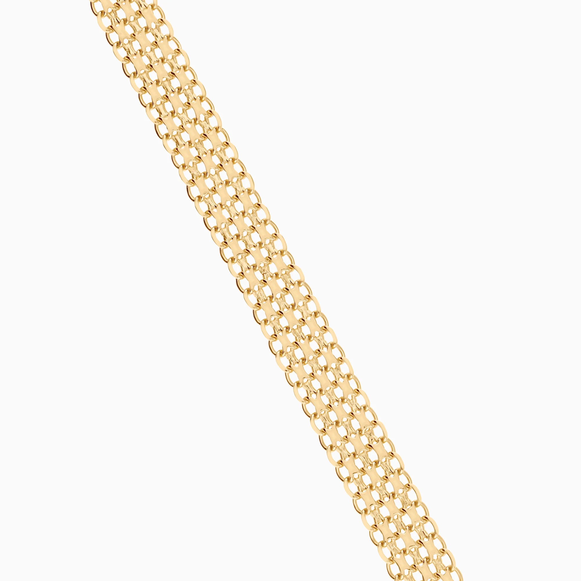 X-link bracelet 12.97g 18K yellow gold