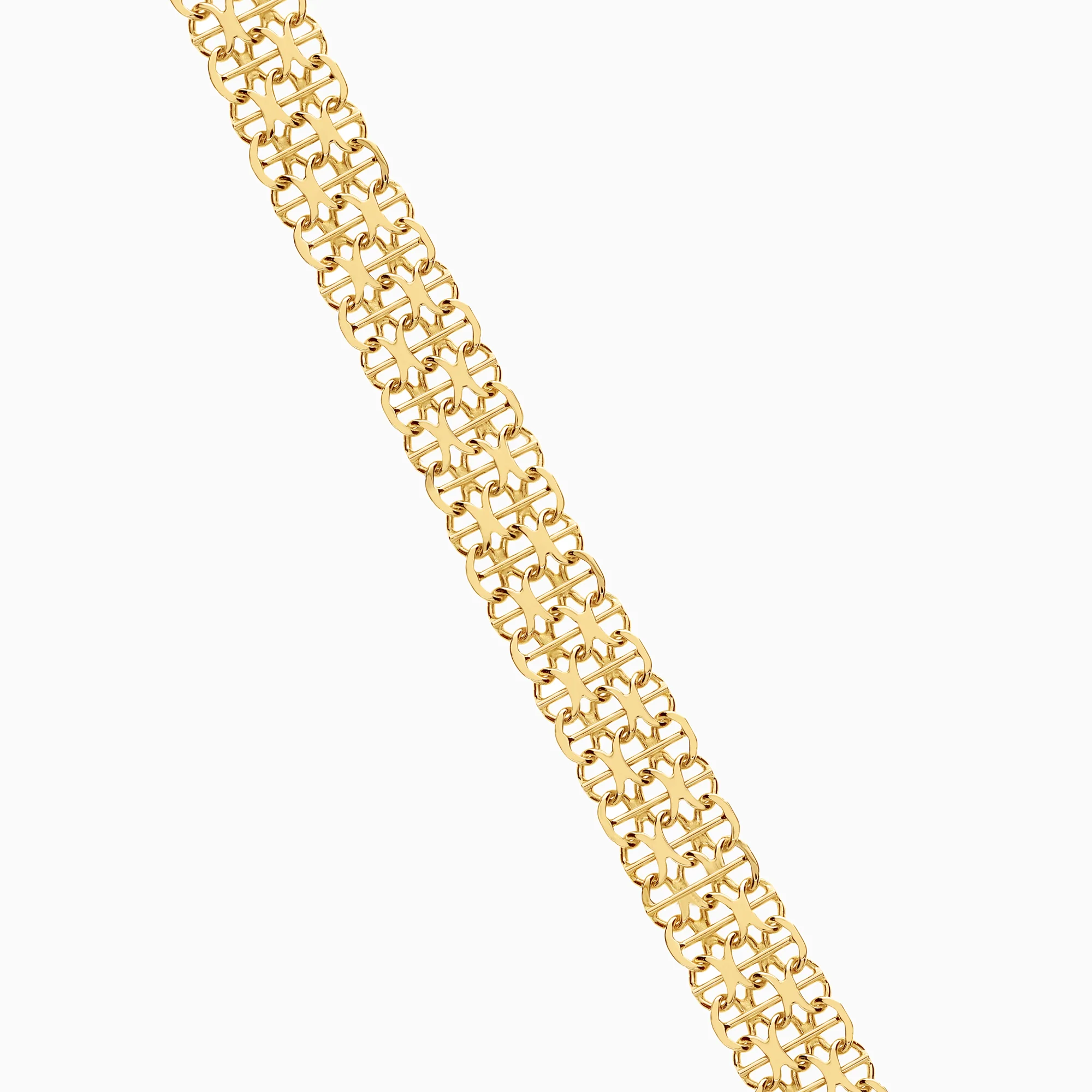 X-link bracelet 12.26g 18K gold