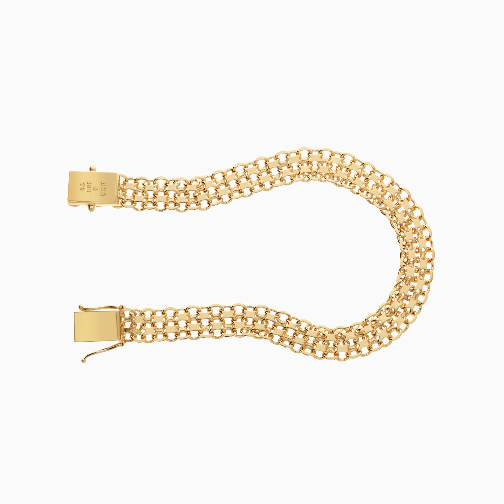 X-Link Bracelet 12.48g 18K Gold - Image 2